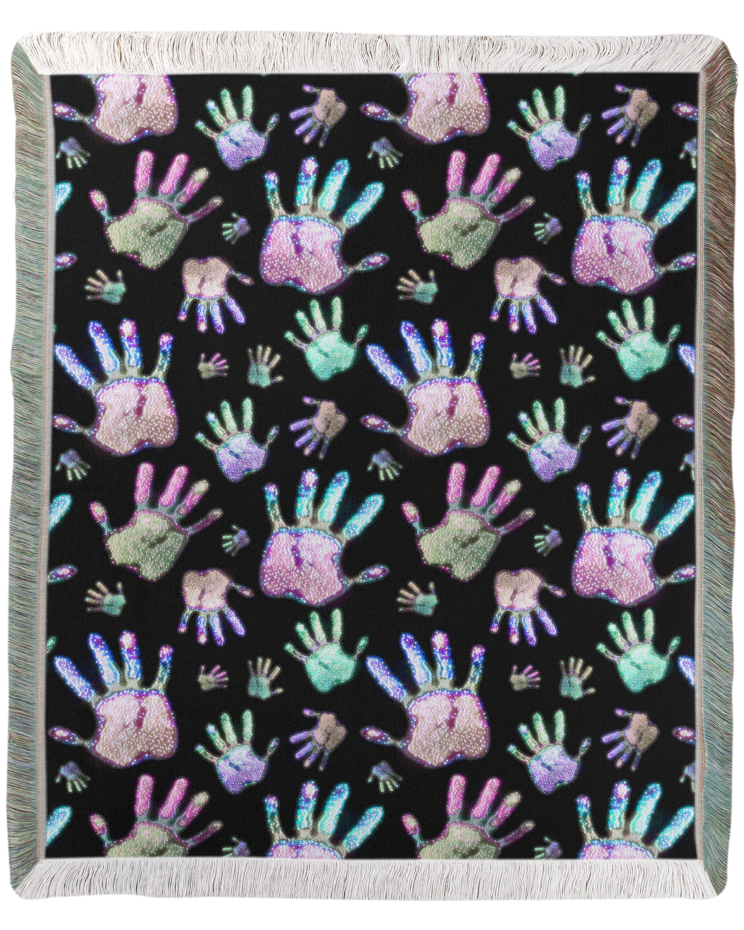 Analog Touch Woven Blanket