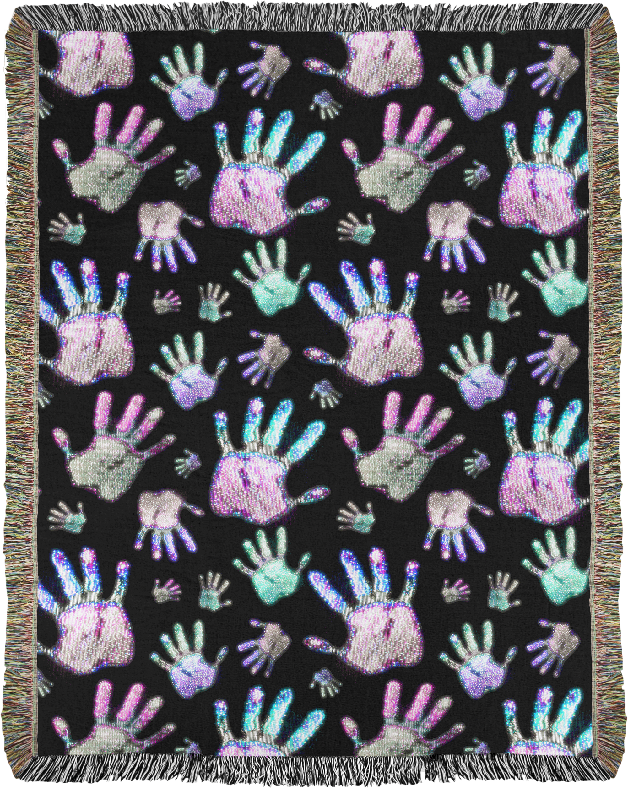 Analog Touch Woven Blanket