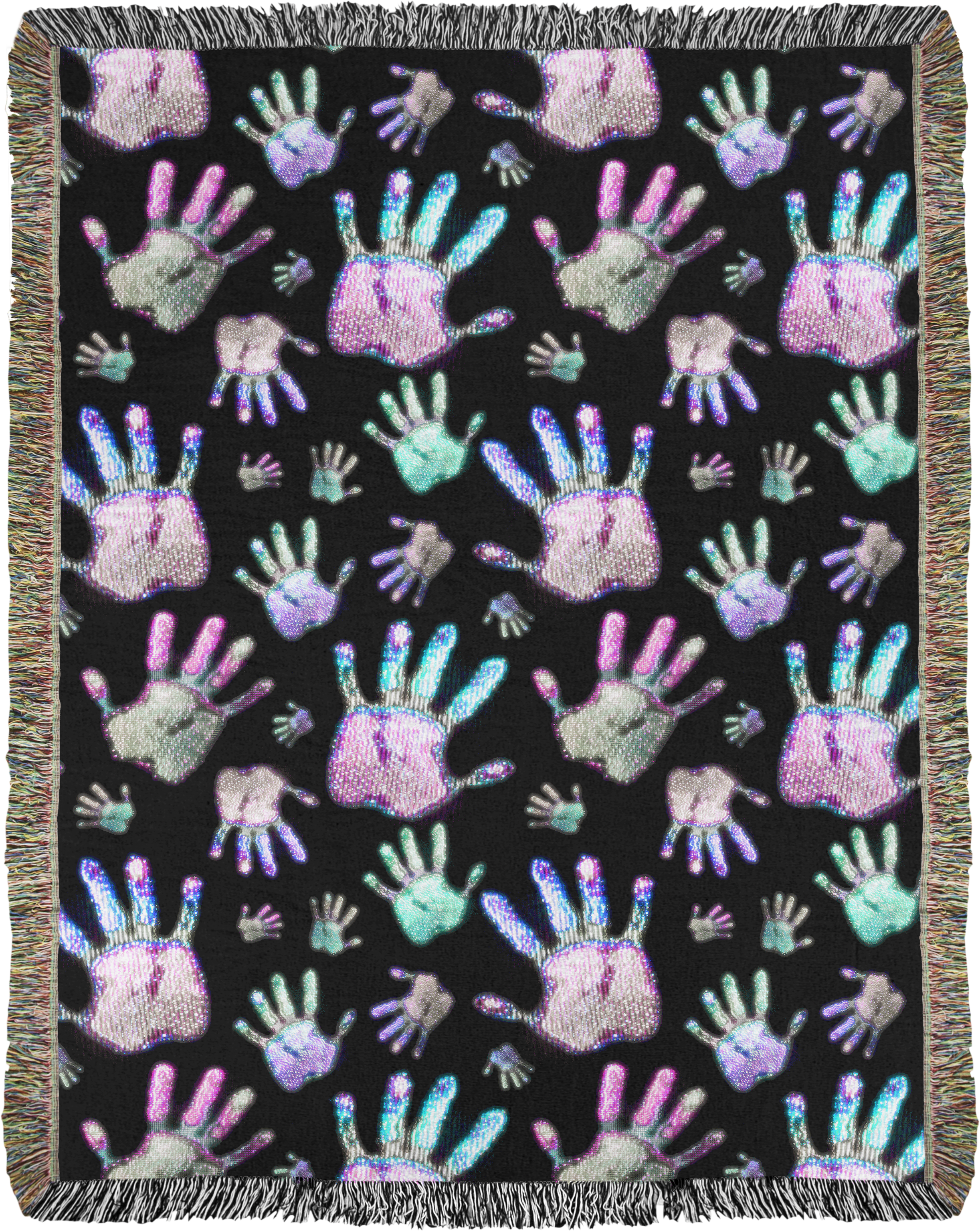 Analog Touch Woven Blanket