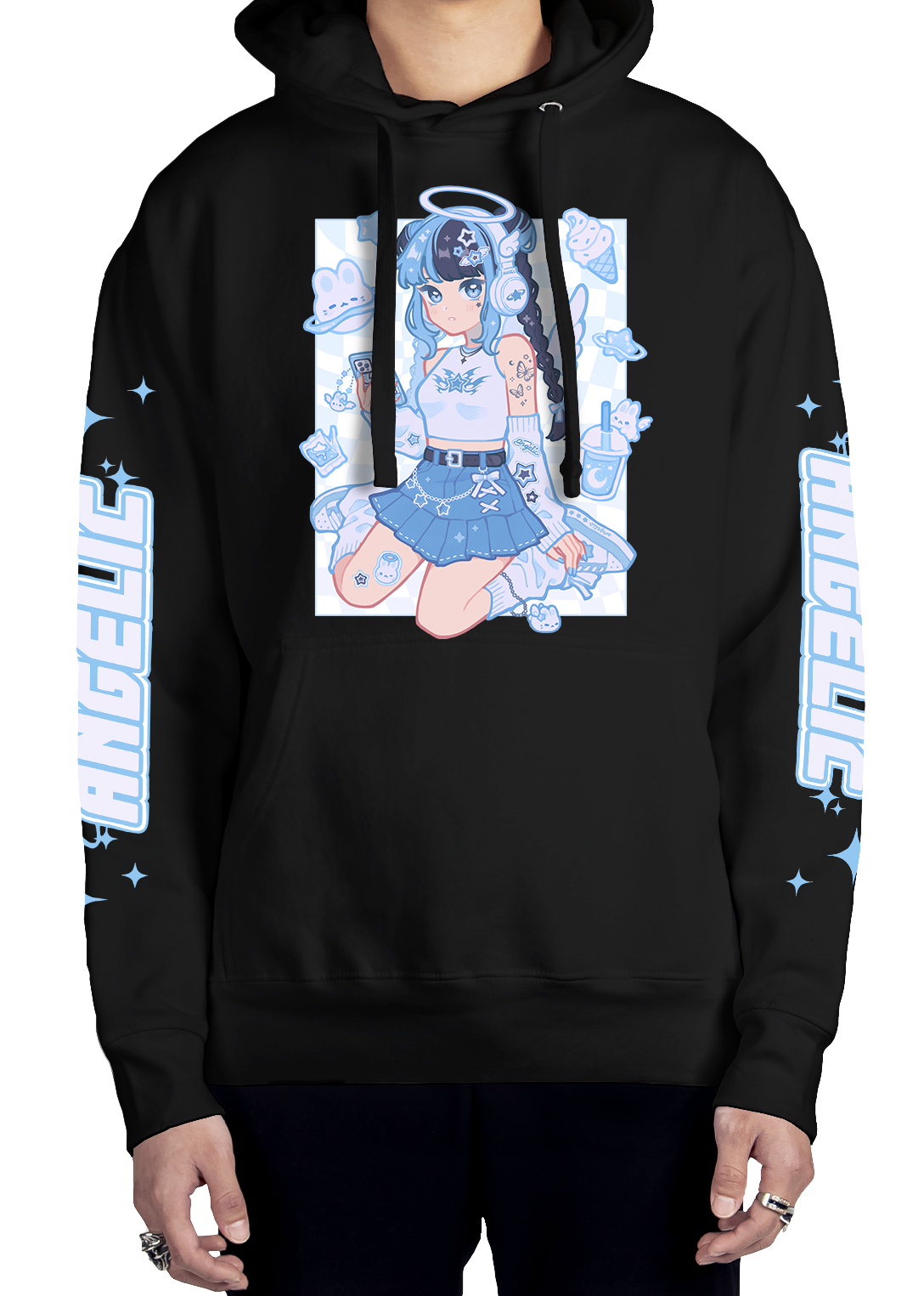 Angelic Long Sleeve Hoodie