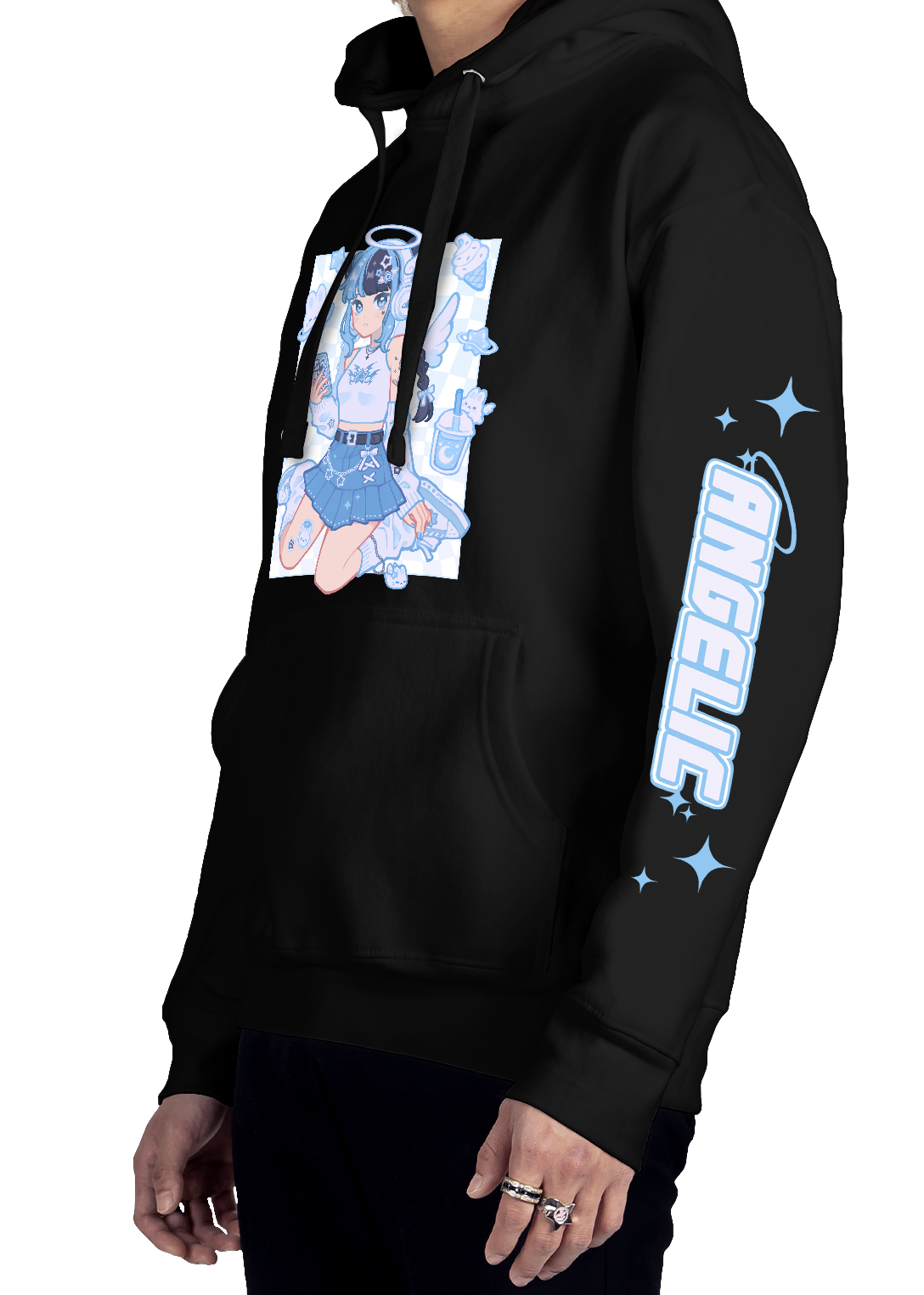 Angelic Long Sleeve Hoodie