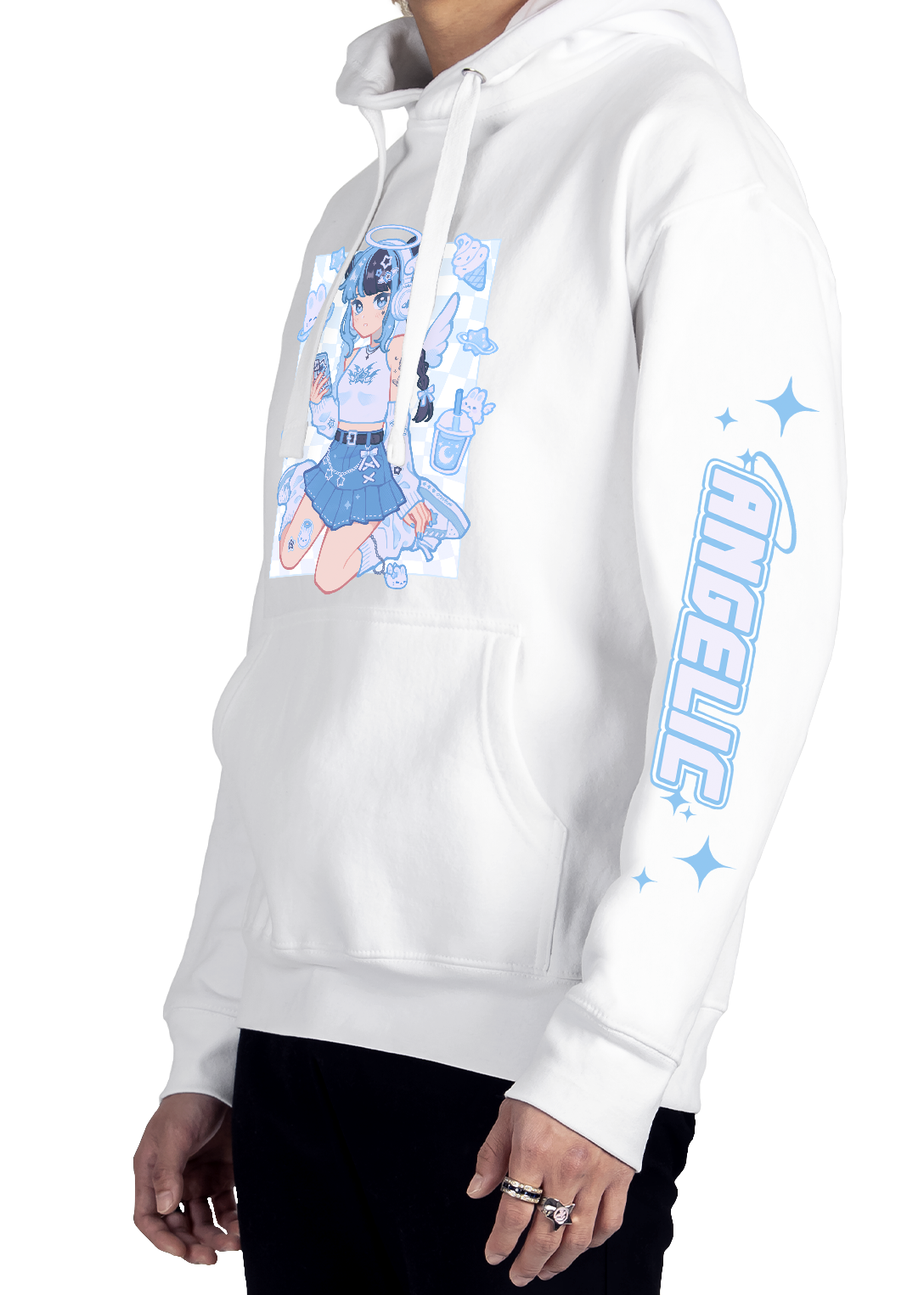 Angelic Long Sleeve Hoodie