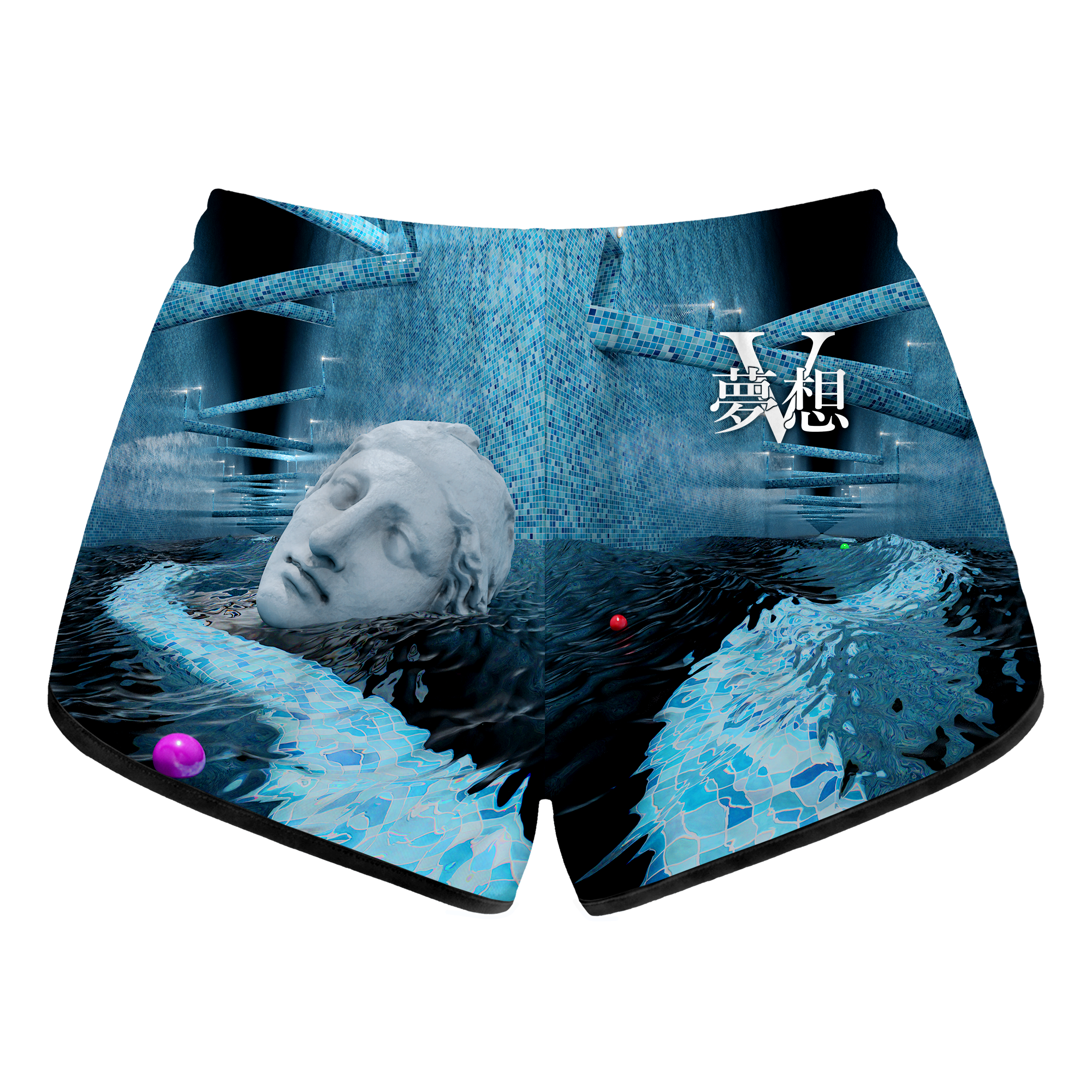 Aphrodite's Path Retro Shorts