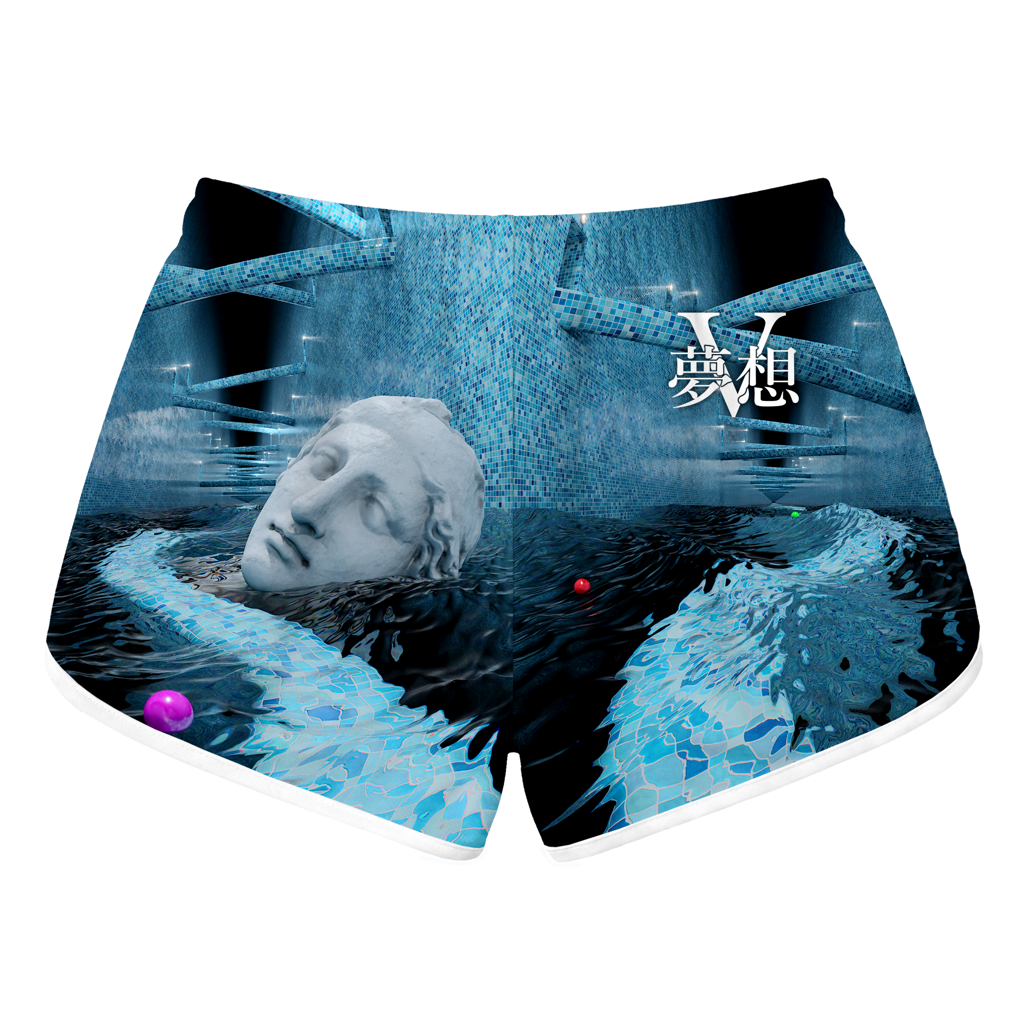 Aphrodite's Path Retro Shorts