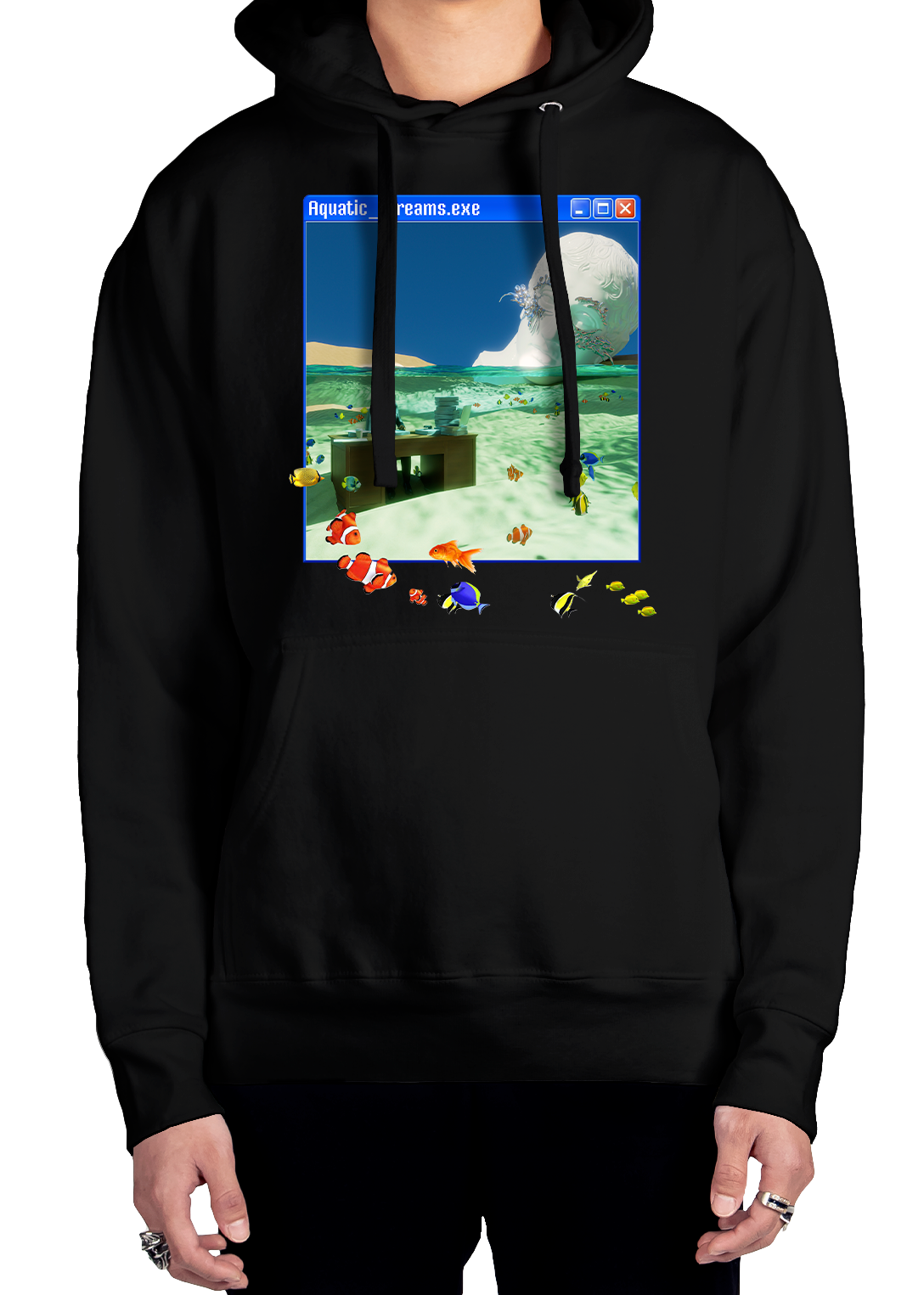 Aquatic Dreams Hoodie - Aquatic Dreams b Hoodie Man-product-mockup.png