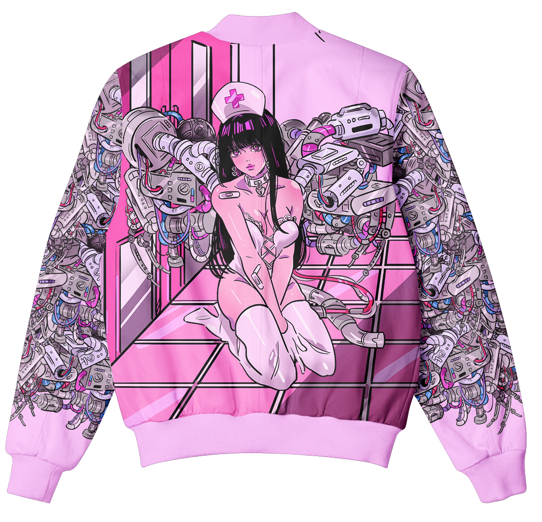 Mecha Nurse Bomber Jacket