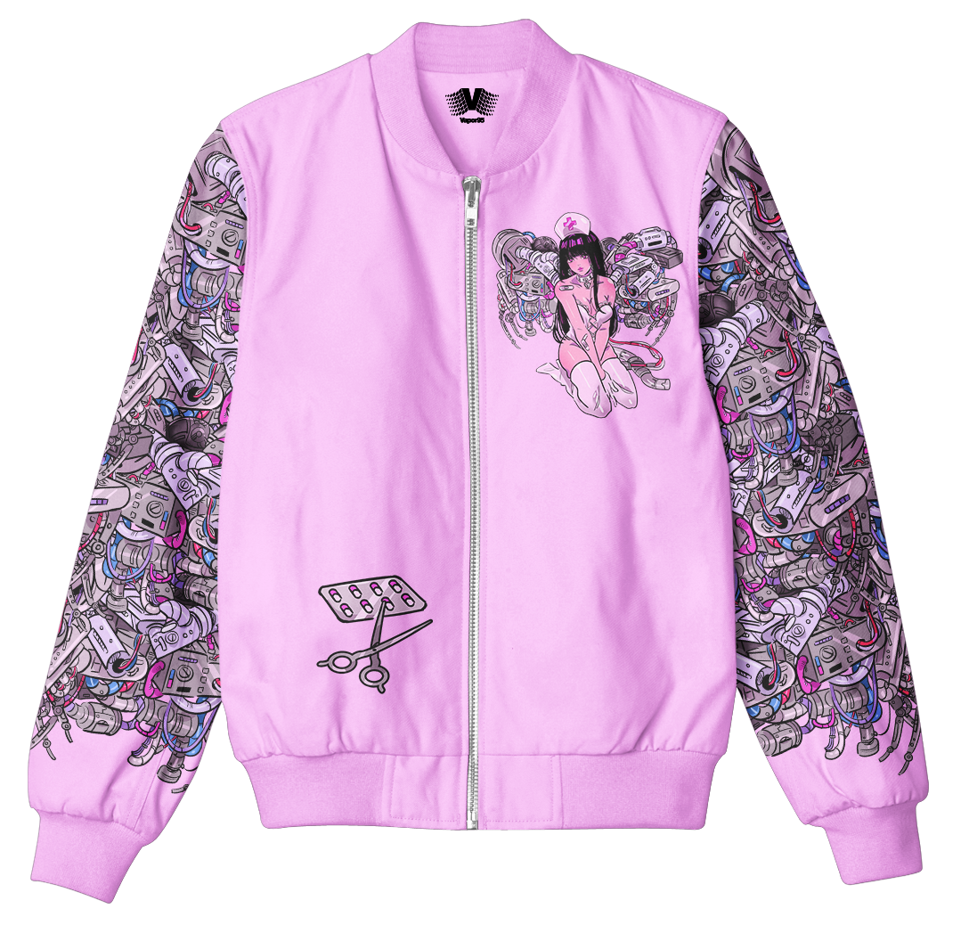 Mecha Nurse Bomber Jacket
