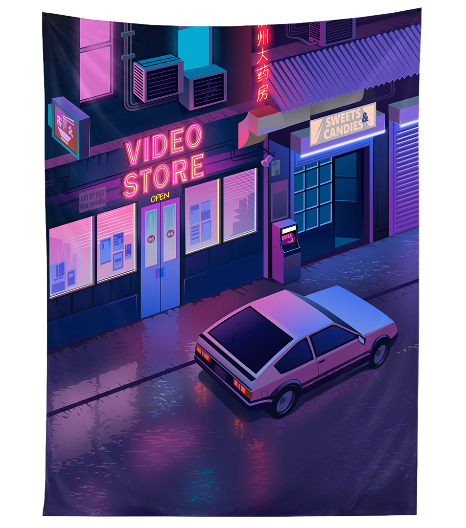 Be Kind Rewind Tapestry