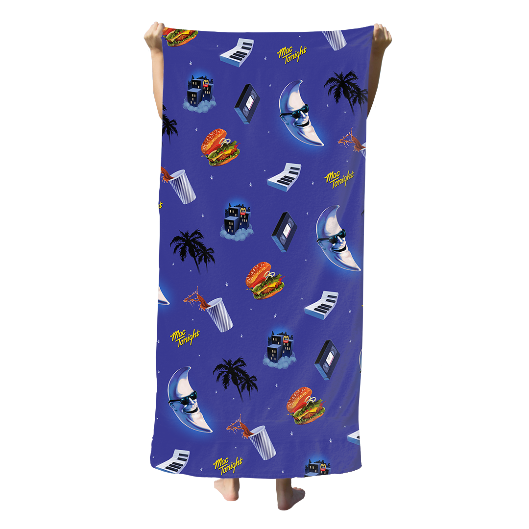 Late Night Delight Beach Towel