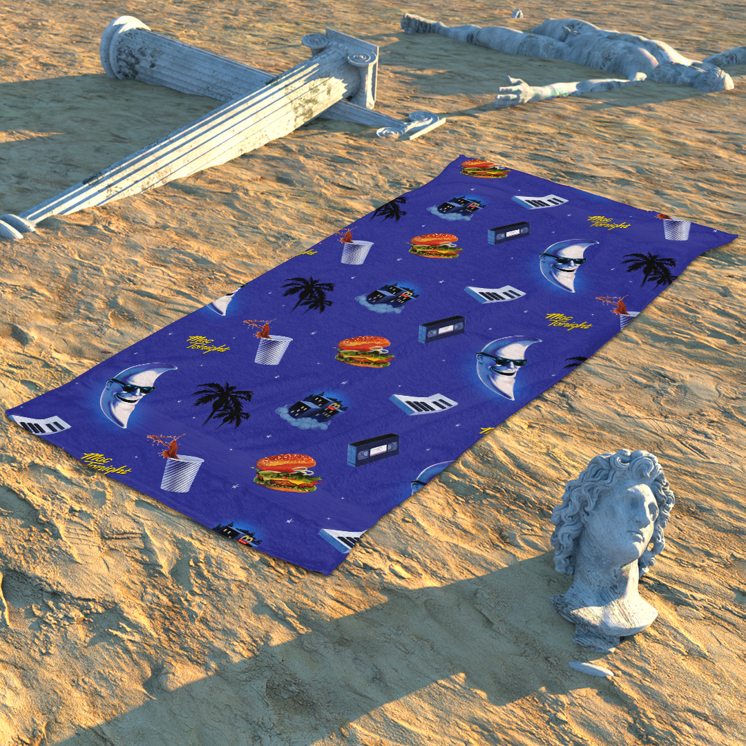 Late Night Delight Beach Towel