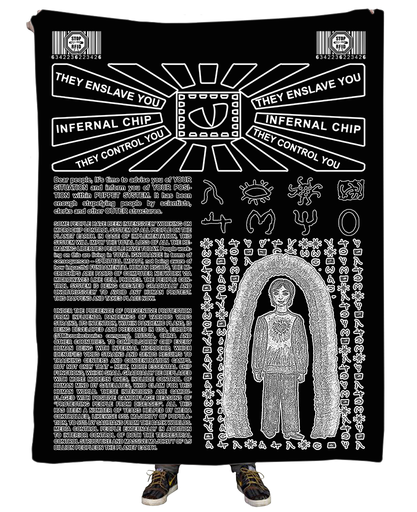 Infernal Chip Blanket