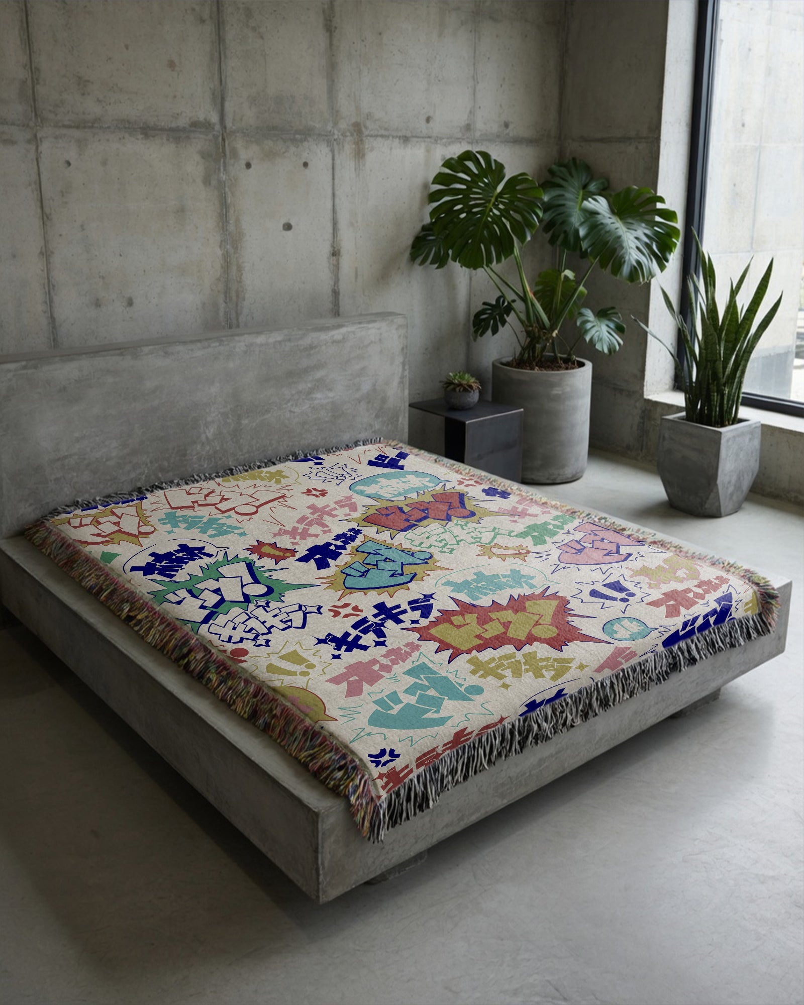 Boom Pop Woven Blanket