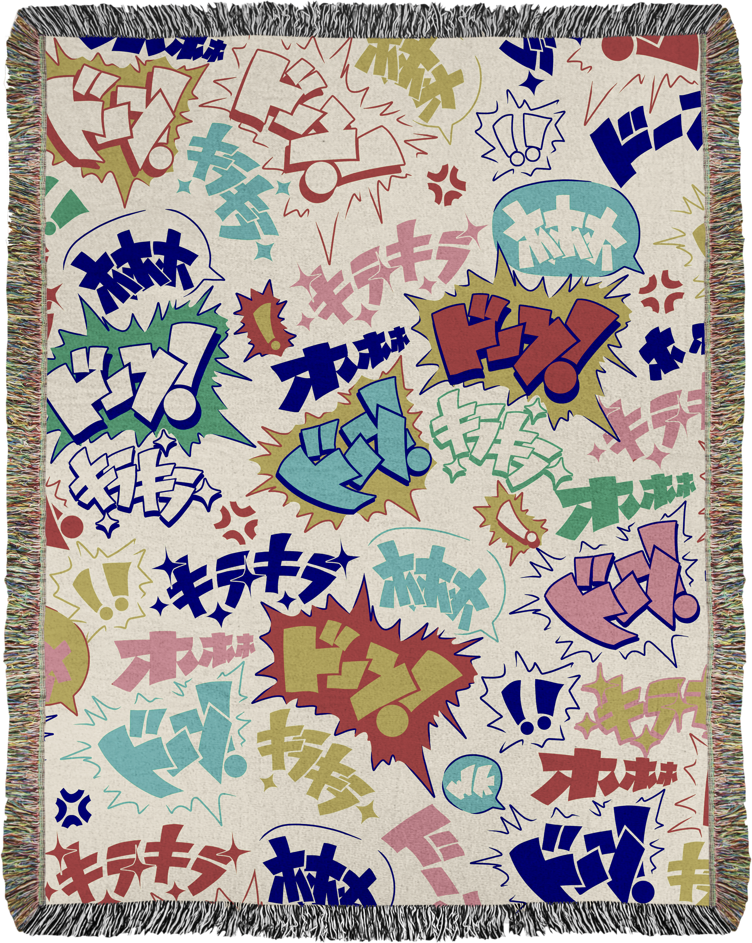 Boom Pop Woven Blanket