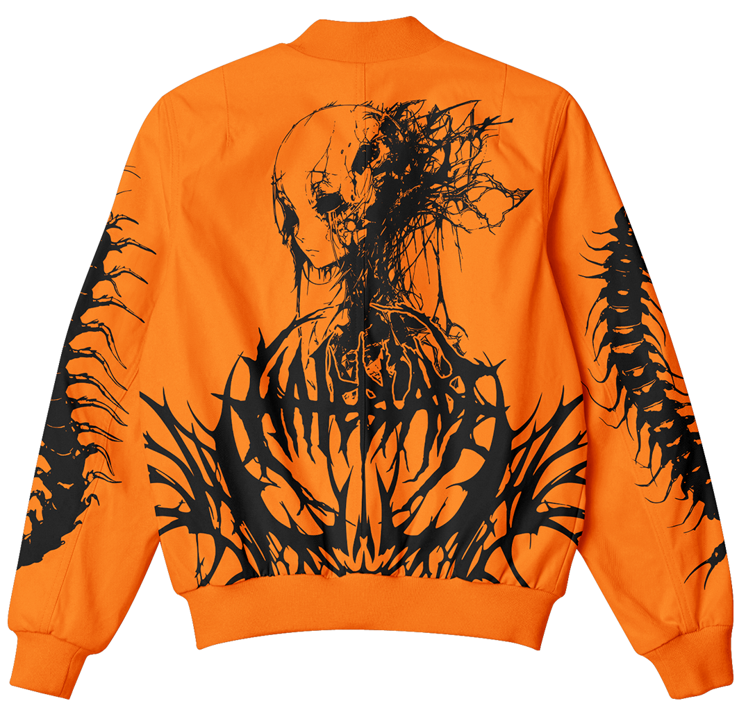 Code Orange Bomber Jacket