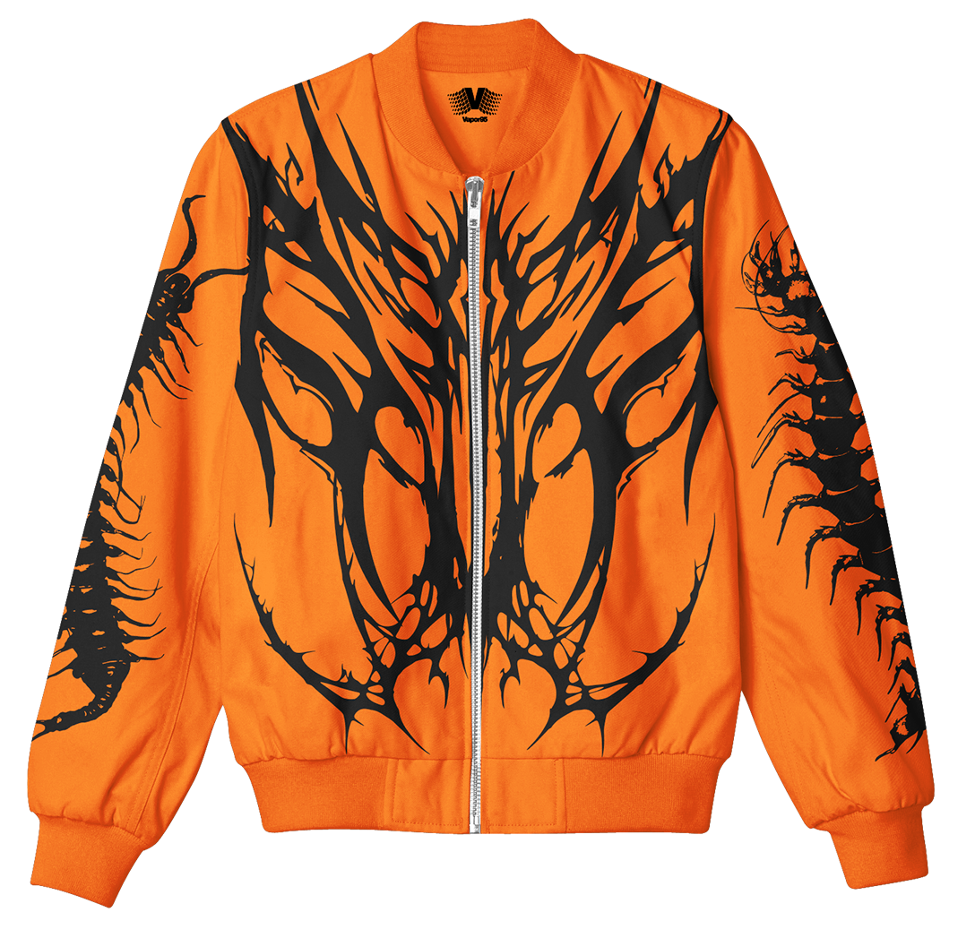 Code Orange Bomber Jacket