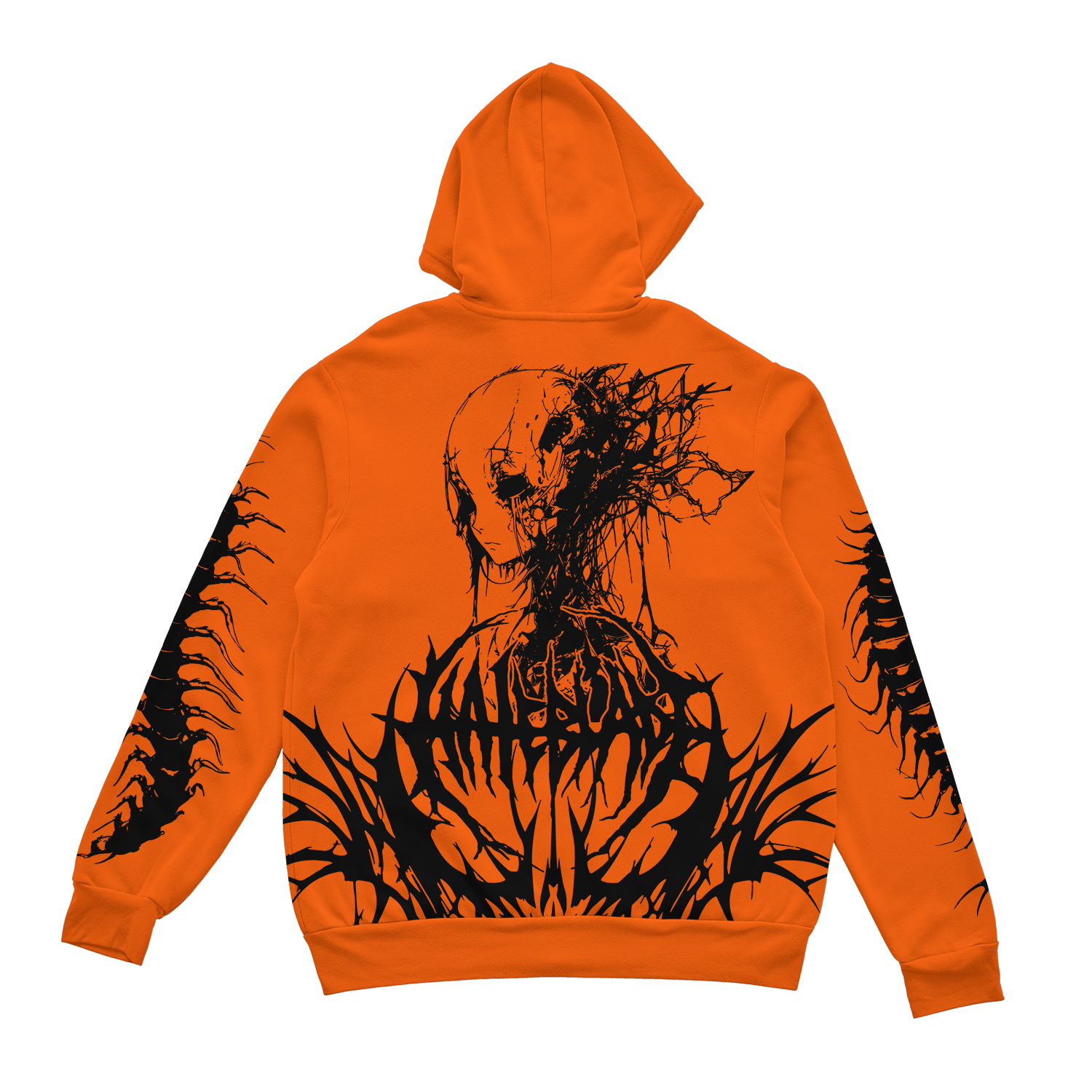 Code Orange Zip Up Hoodie