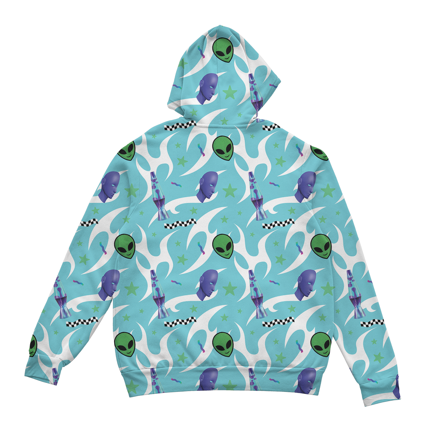 Cosmic Glow Zip Up Hoodie