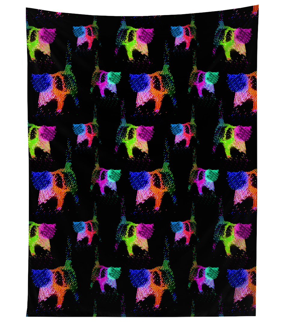 Cats On Tape Tapestry