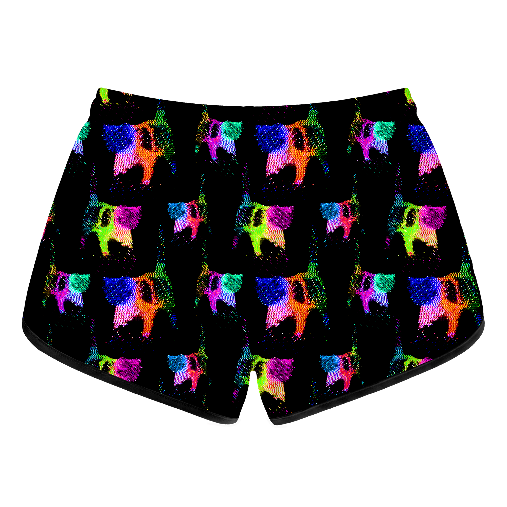 Cats On Tape Retro Shorts