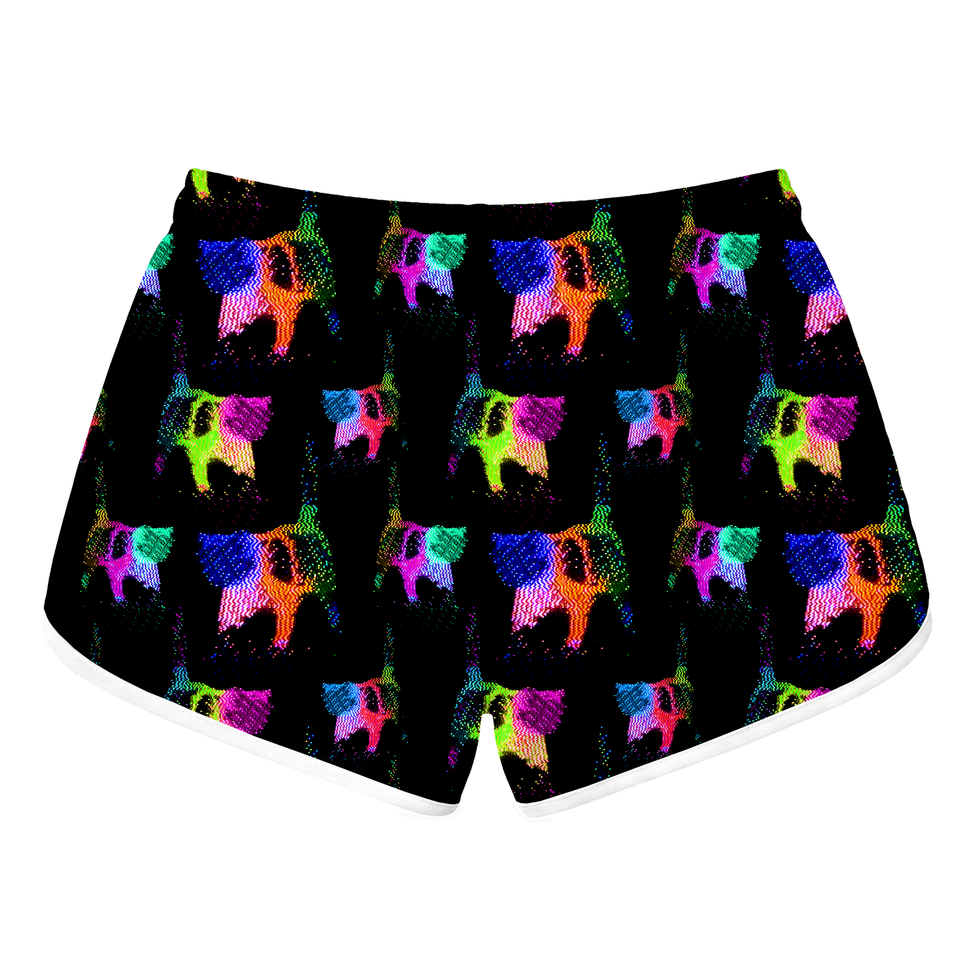 Cats On Tape Retro Shorts