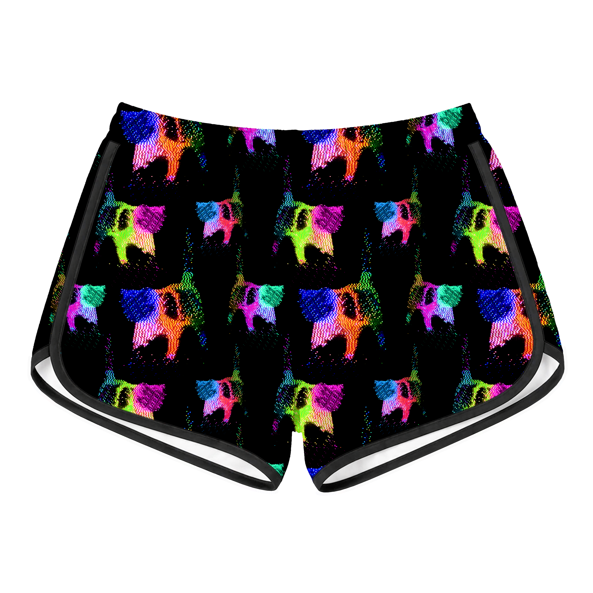 Cats On Tape Retro Shorts