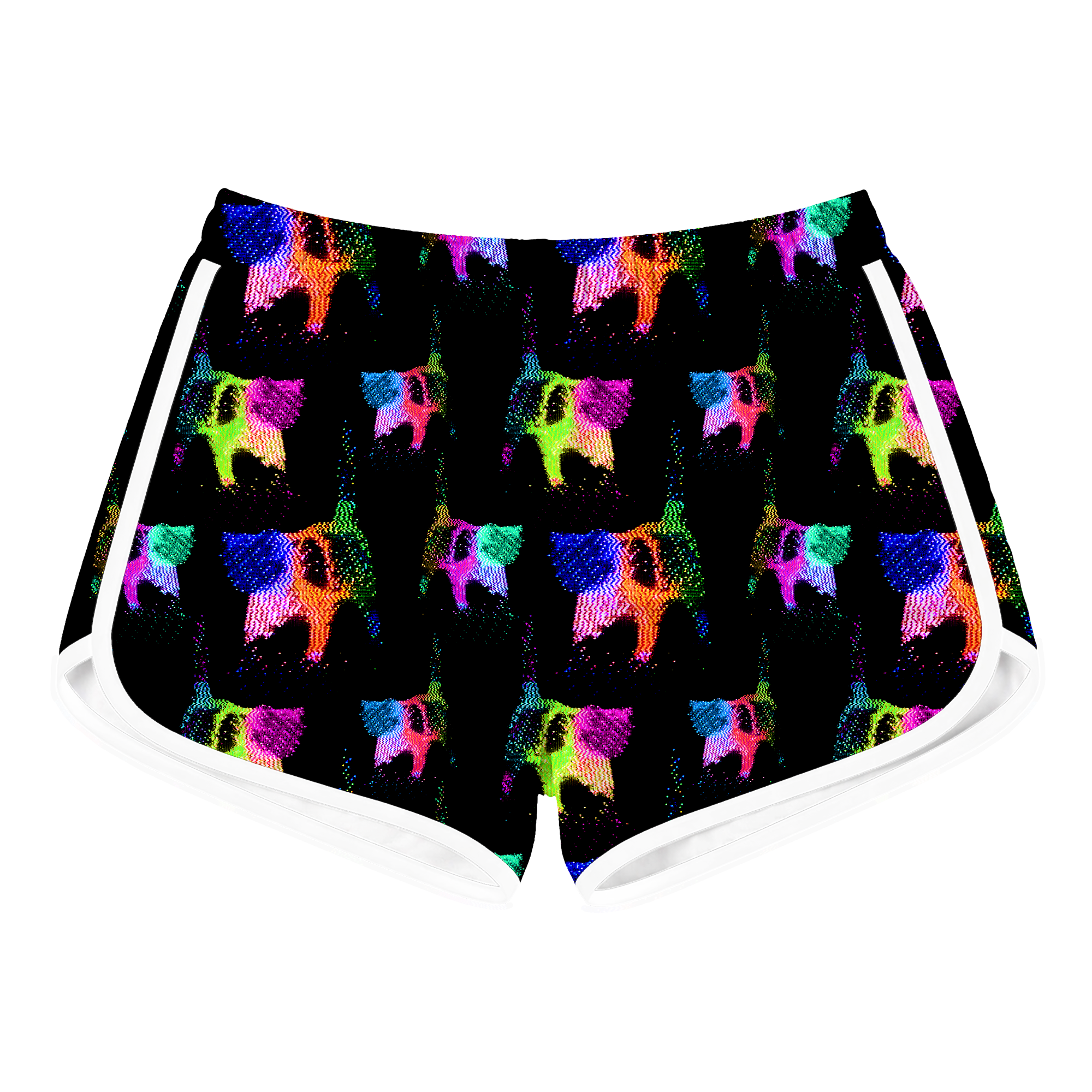 Cats On Tape Retro Shorts