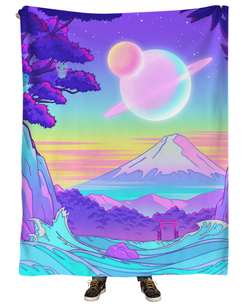 Celestial Fuji Blanket