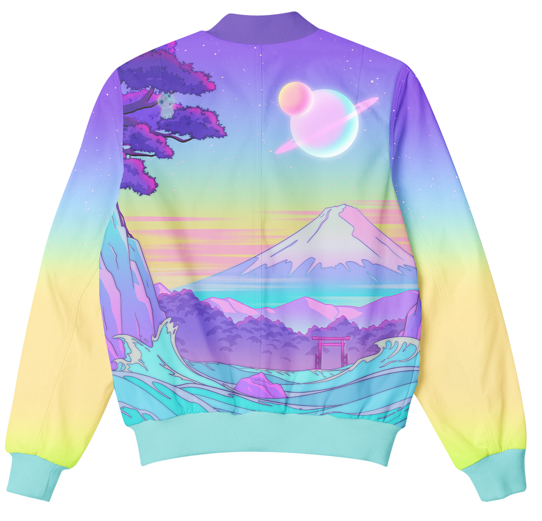 Celestial Fuji Bomber Jacket