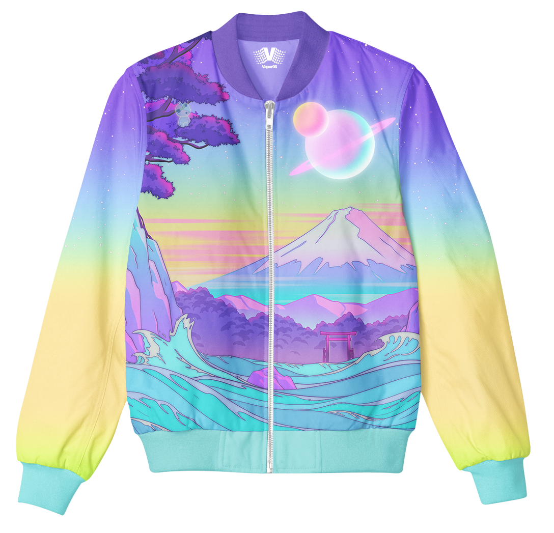 Celestial Fuji Bomber Jacket