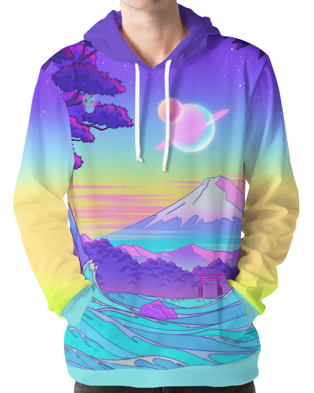 Celestial Fuji Hoodie