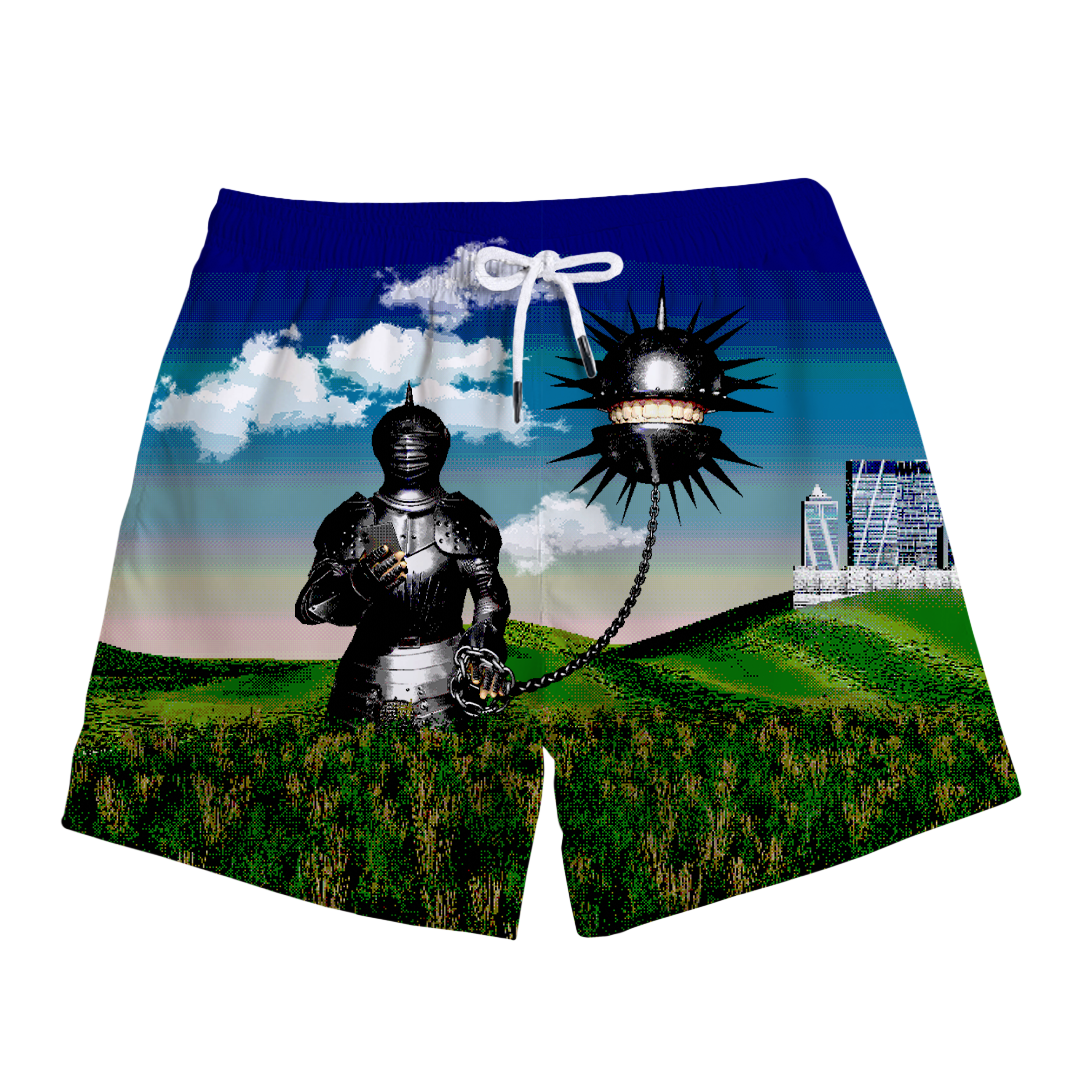 Chained Pain Swim Trunks - Chained Pain Trunks.png
