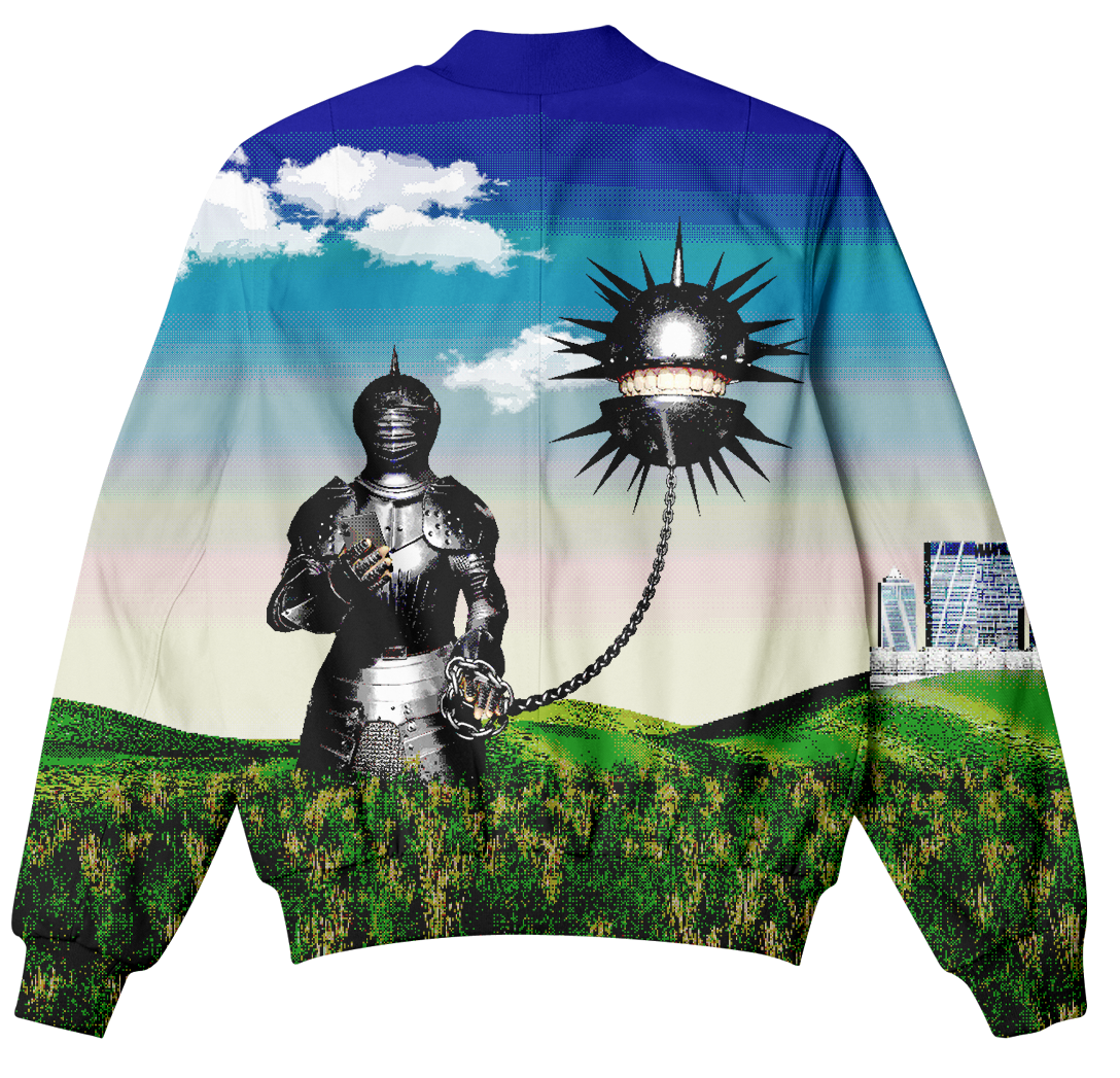 Chained Pain Bomber Jacket - Chained Pain b BOMBER.png