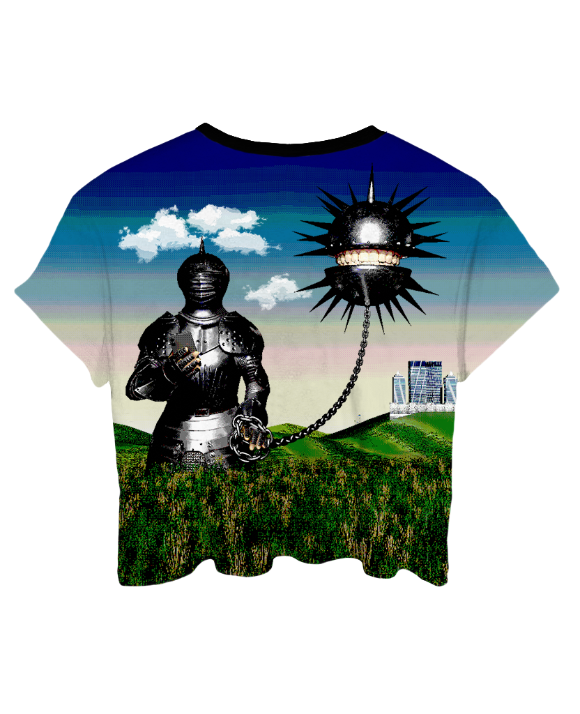 Chained Pain Crop Top - Chained Pain b Crop Top.png