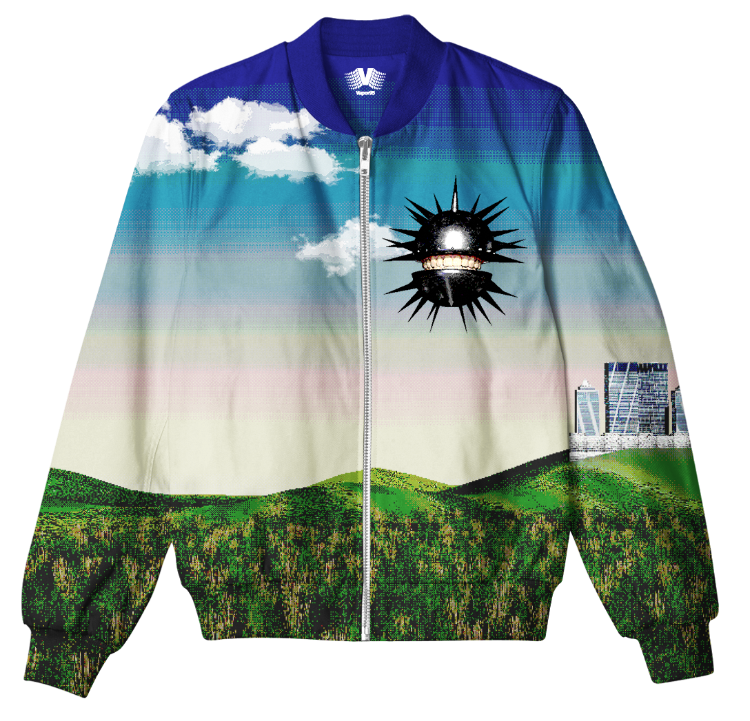 Chained Pain Bomber Jacket - Chained Pain f BOMBER.png