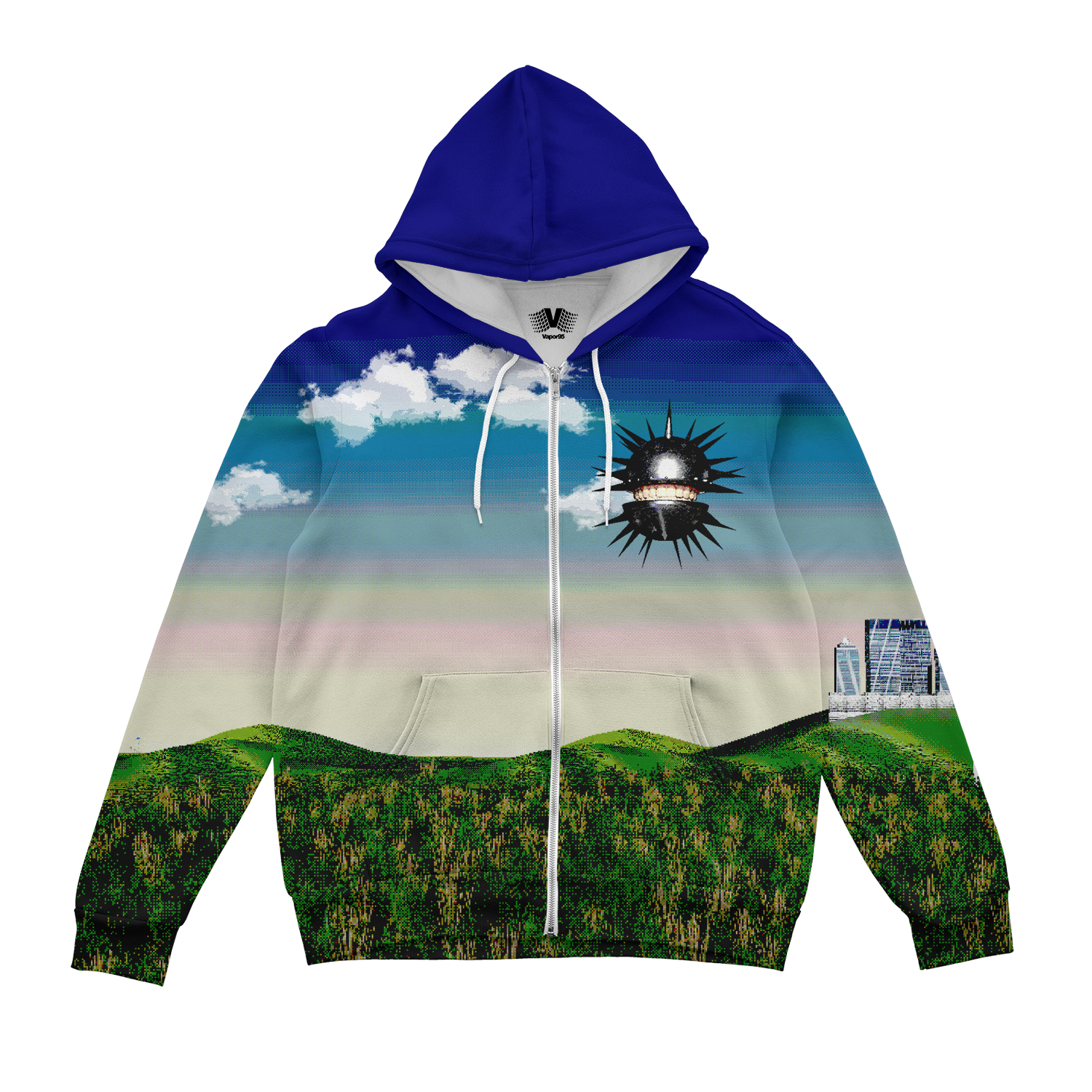 Chained Pain Zip Up Hoodie - Chained Pain f ZIP-UP.png