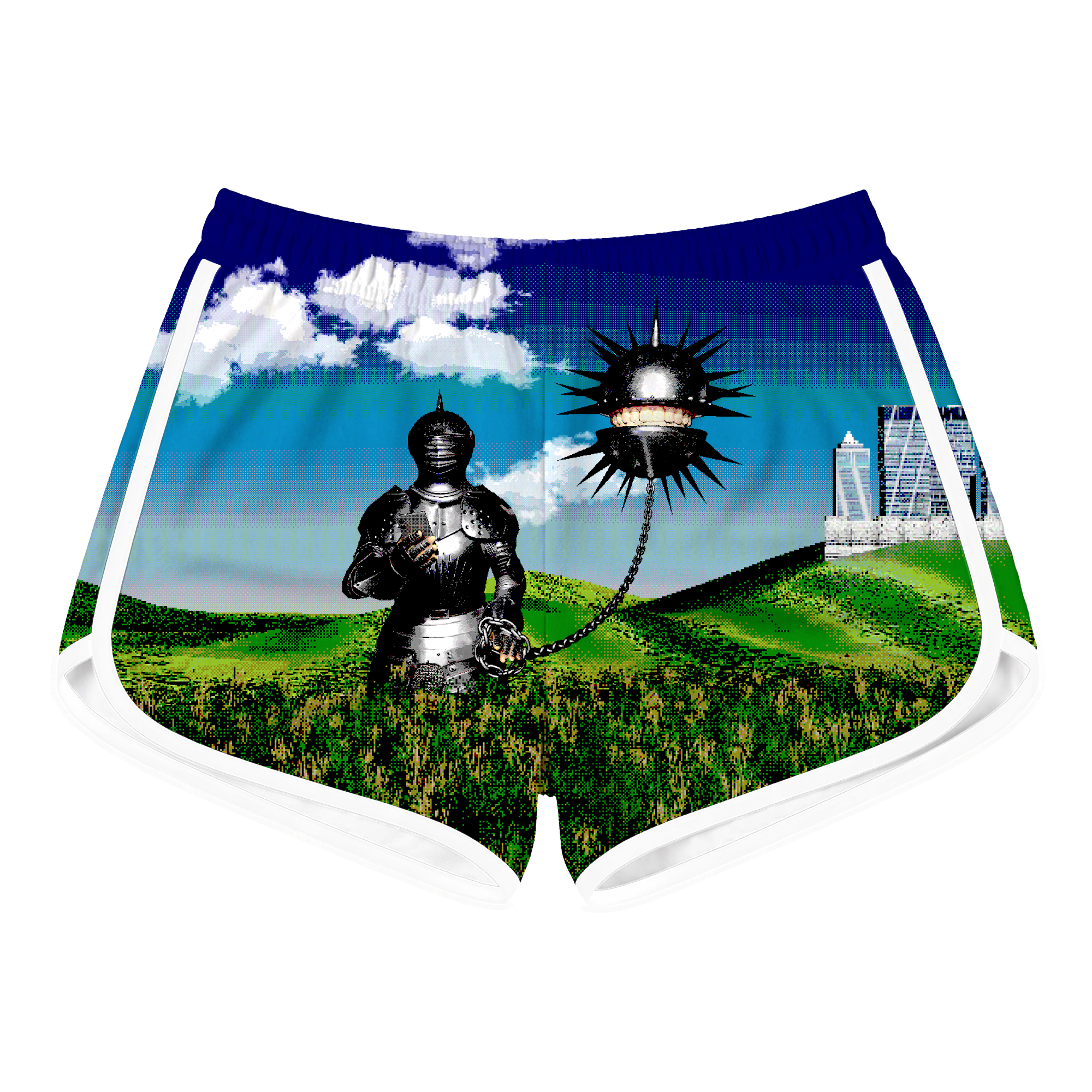 Chained Pain Retro Shorts - Chained Pain f w Retro Shorts.png