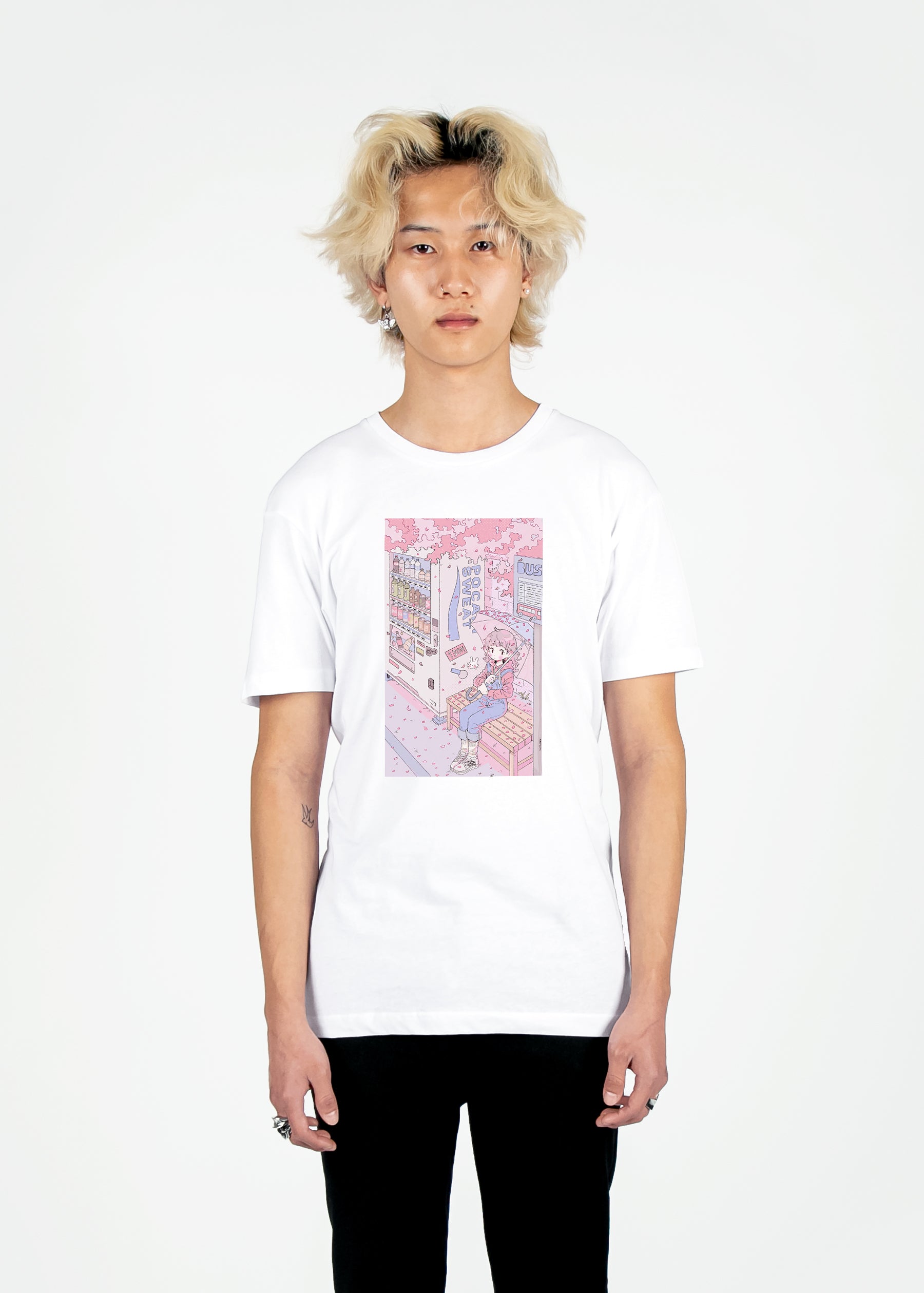 Cherry Blossom Rain Tee