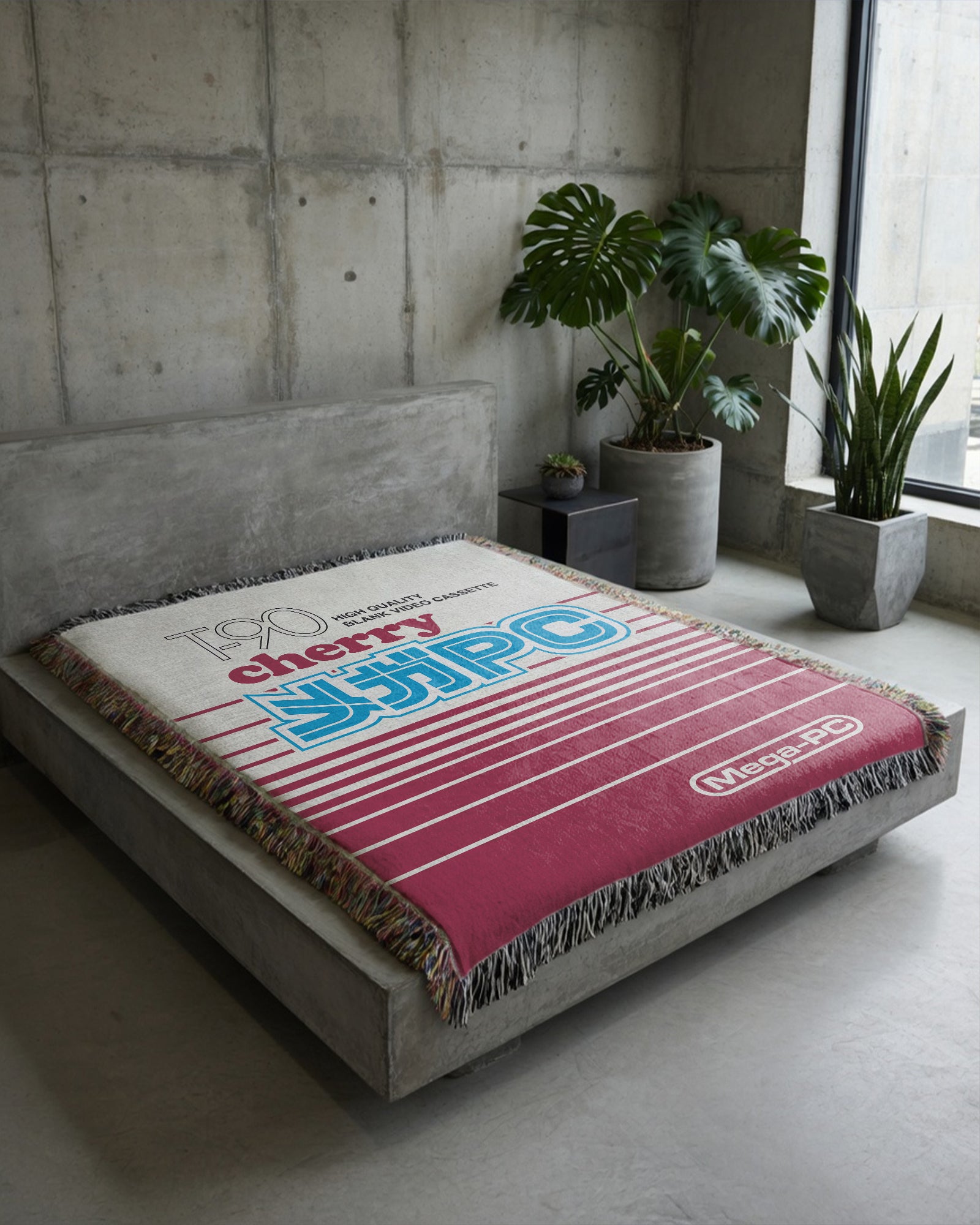 Cherry PC Woven Blanket