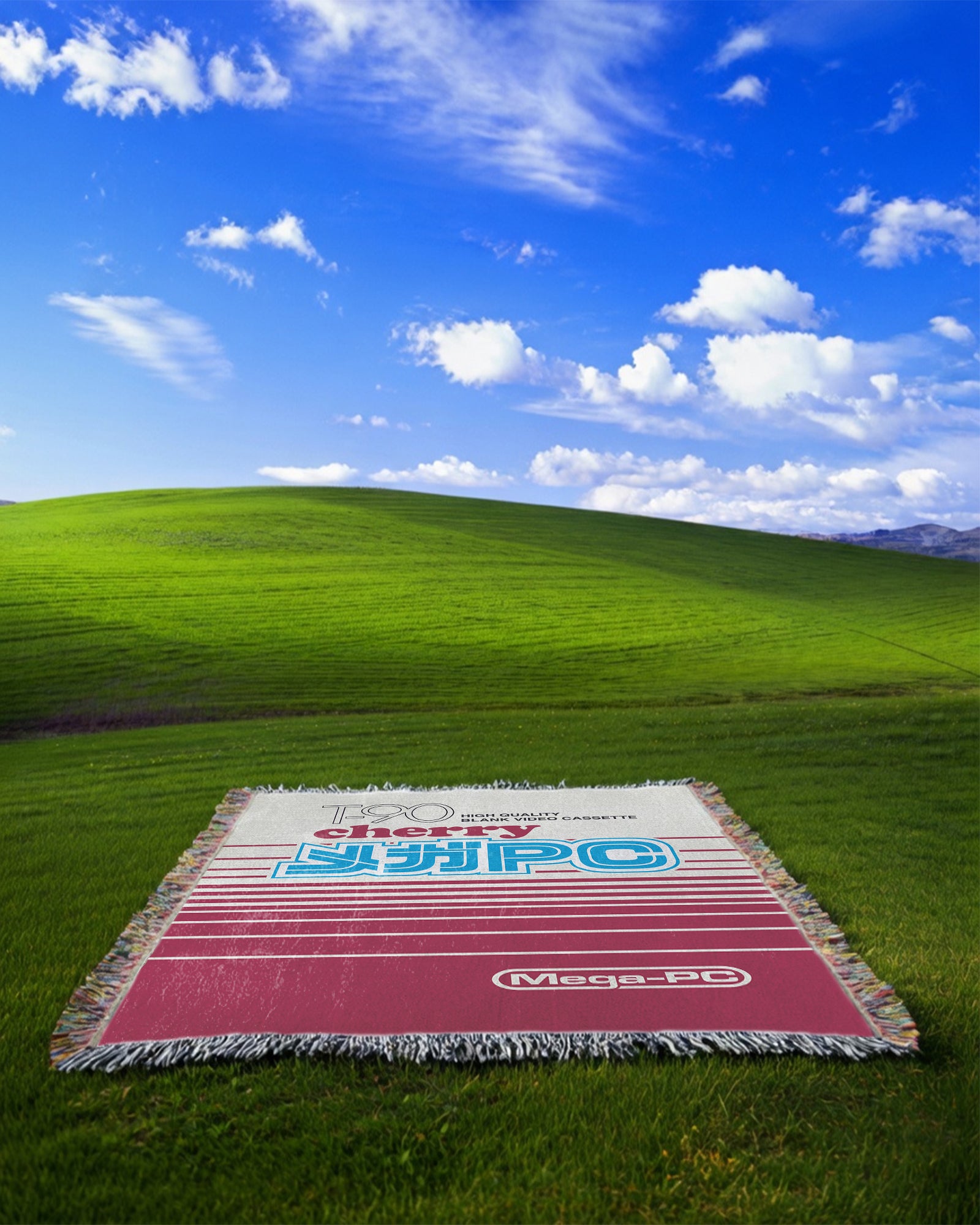 Cherry PC Woven Blanket