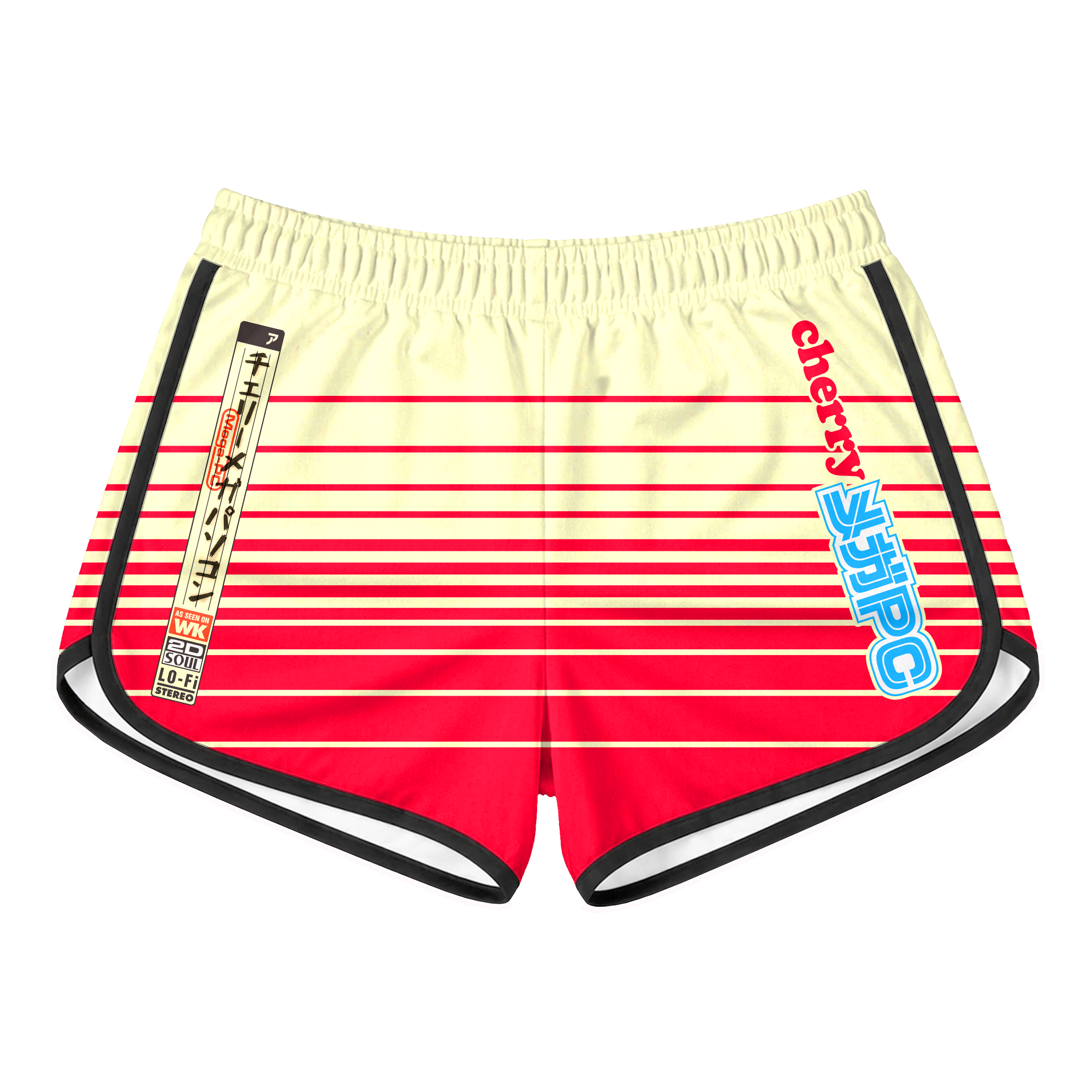 Cherry PC Retro Shorts
