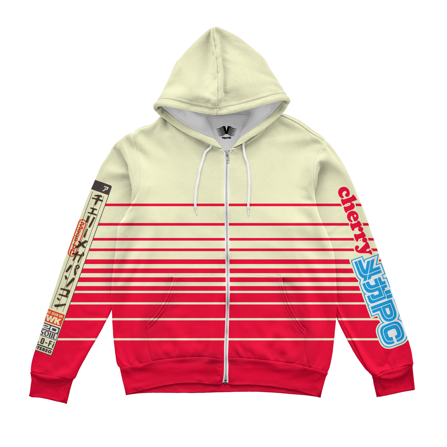 Cherry PC Zip Up Hoodie IN STOCK