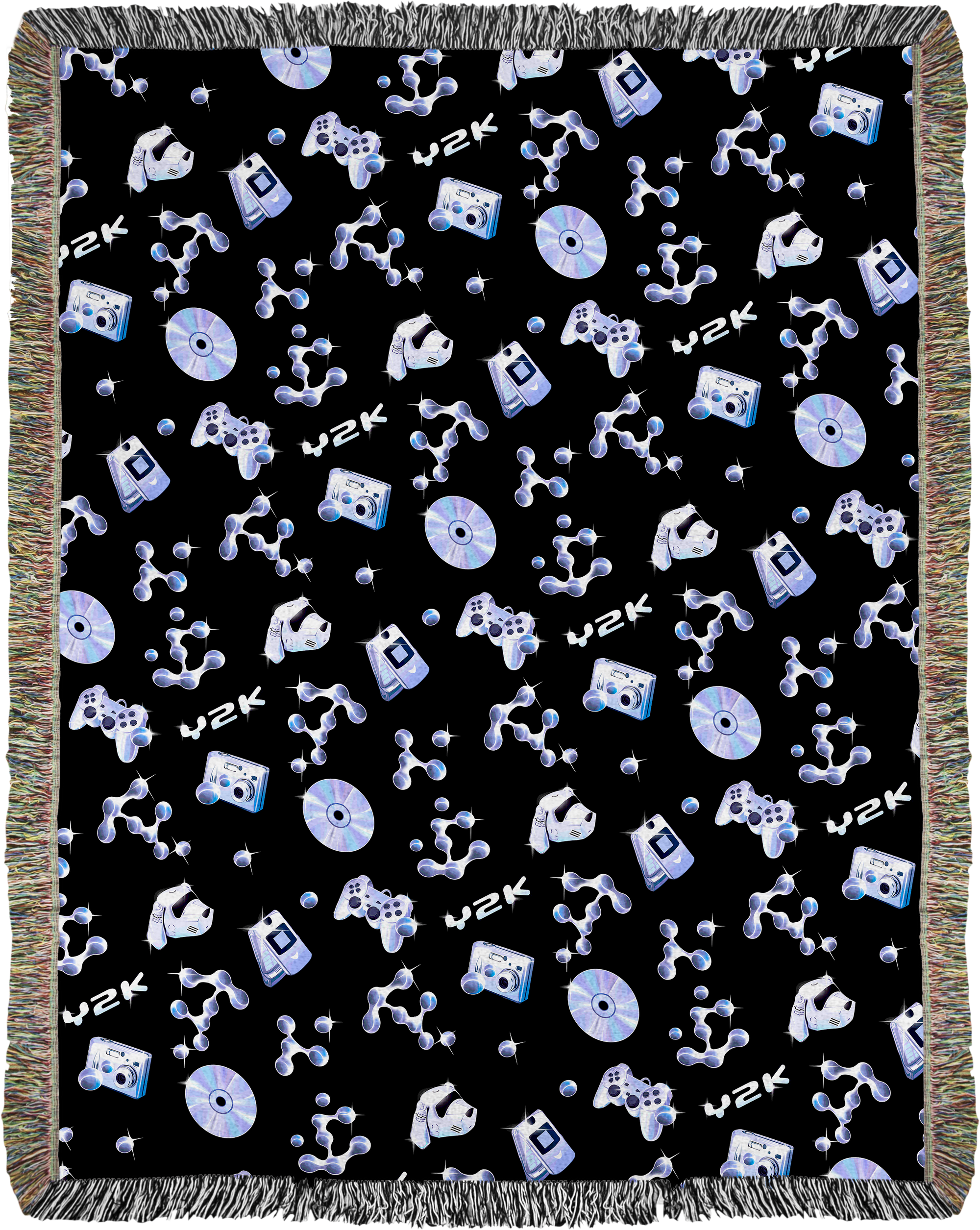 Chrome Age Woven Blanket