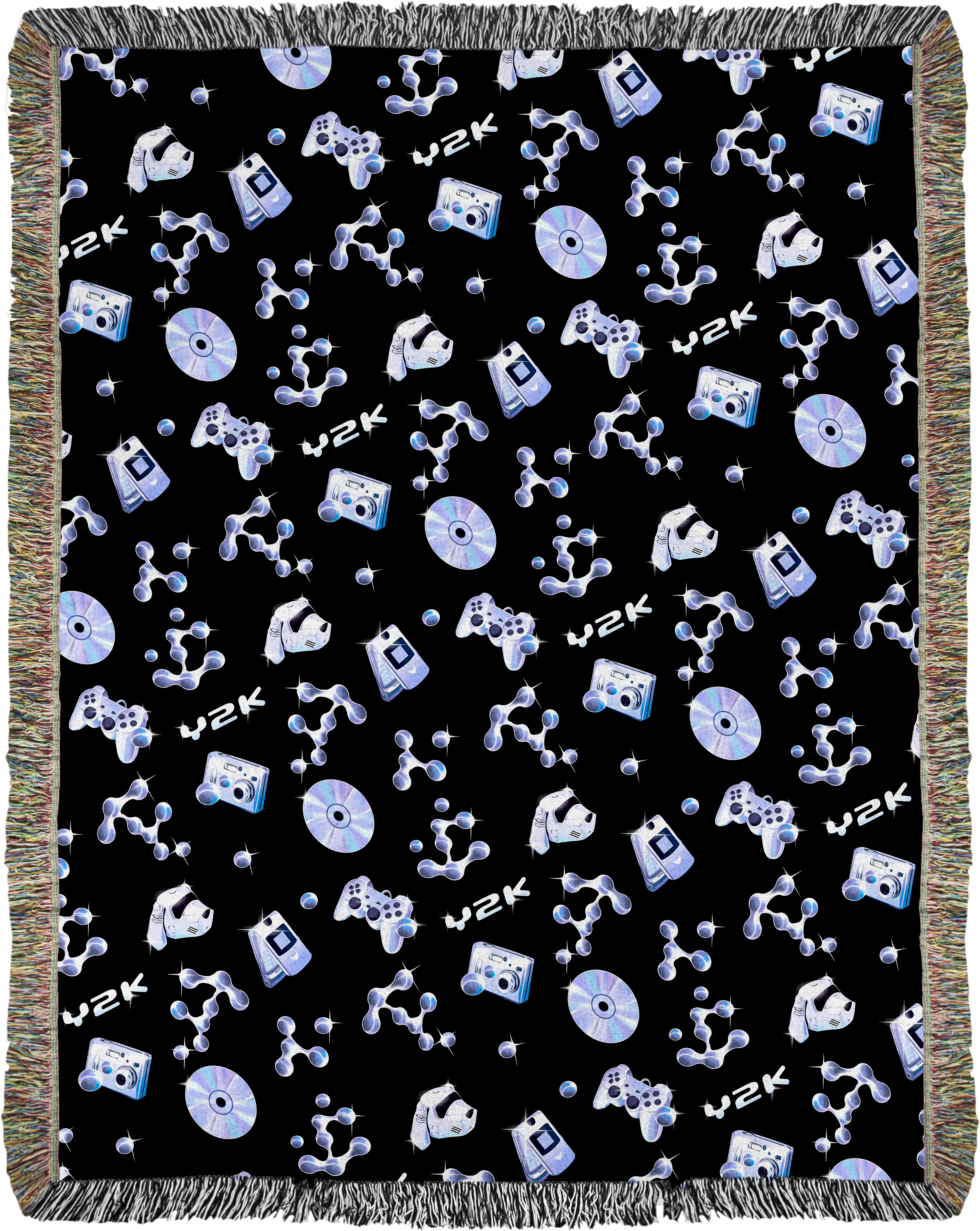 Chrome Age Woven Blanket