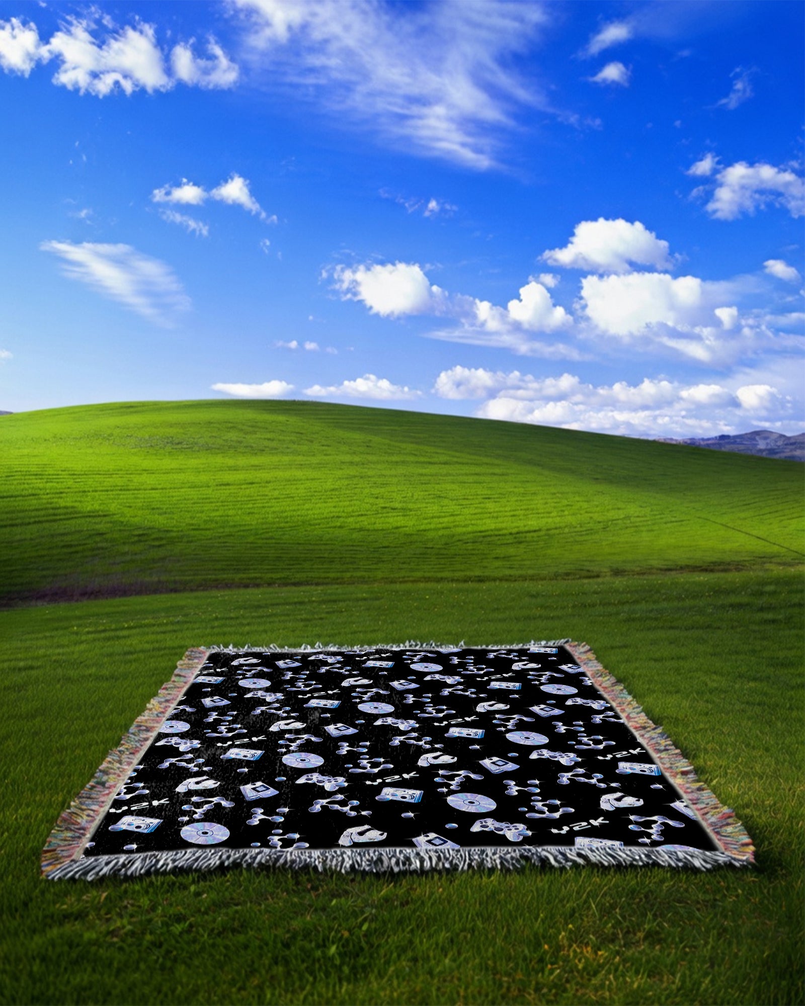 Chrome Age Woven Blanket