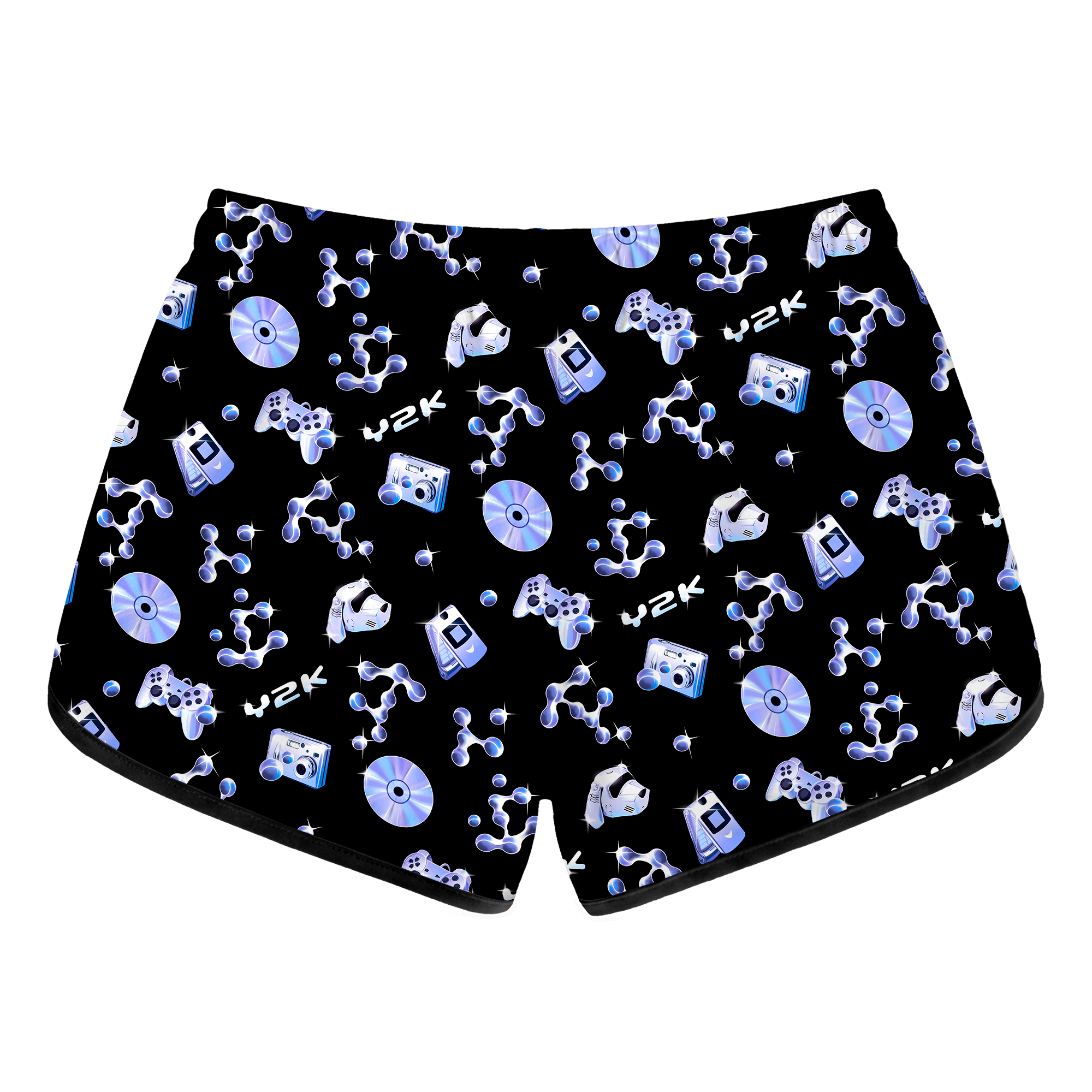 Chrome Age Retro Shorts