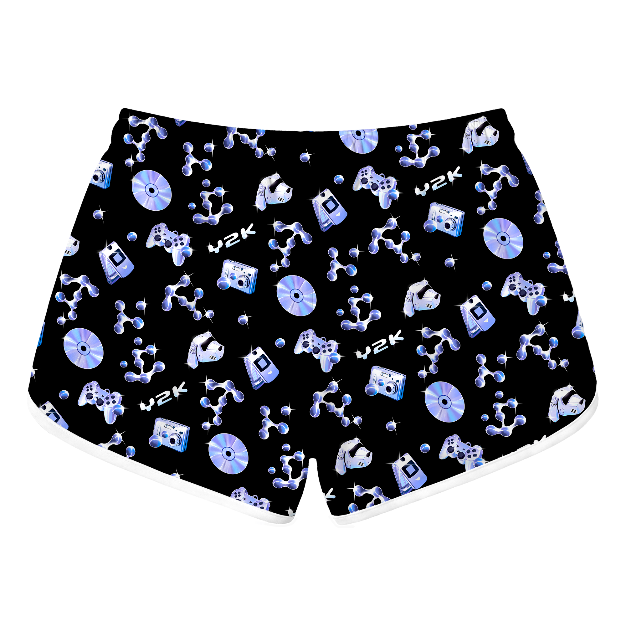 Chrome Age Retro Shorts