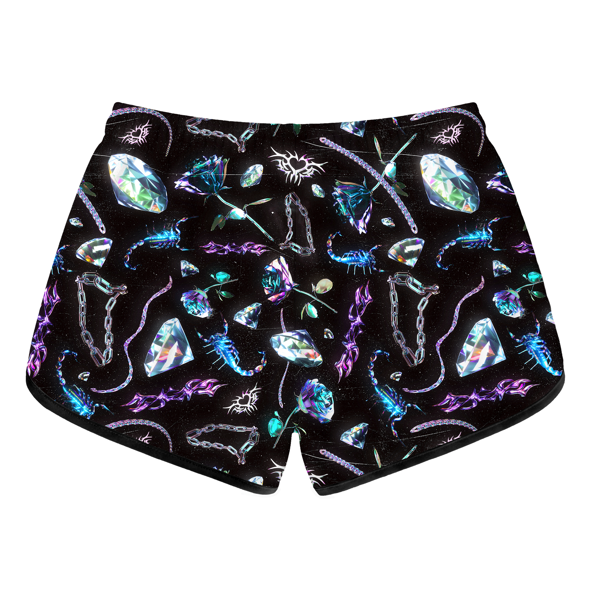 Chrome Sting Retro Shorts