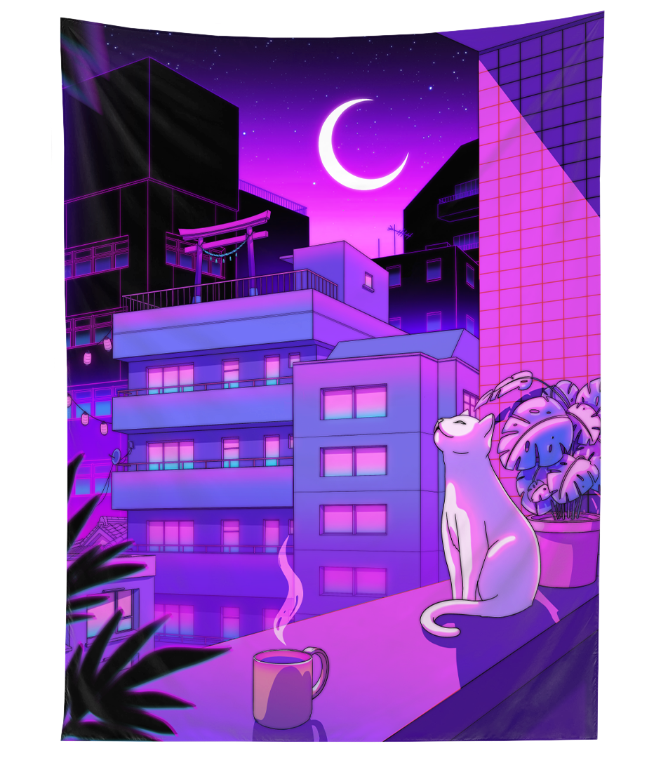 City Nights Tapestry