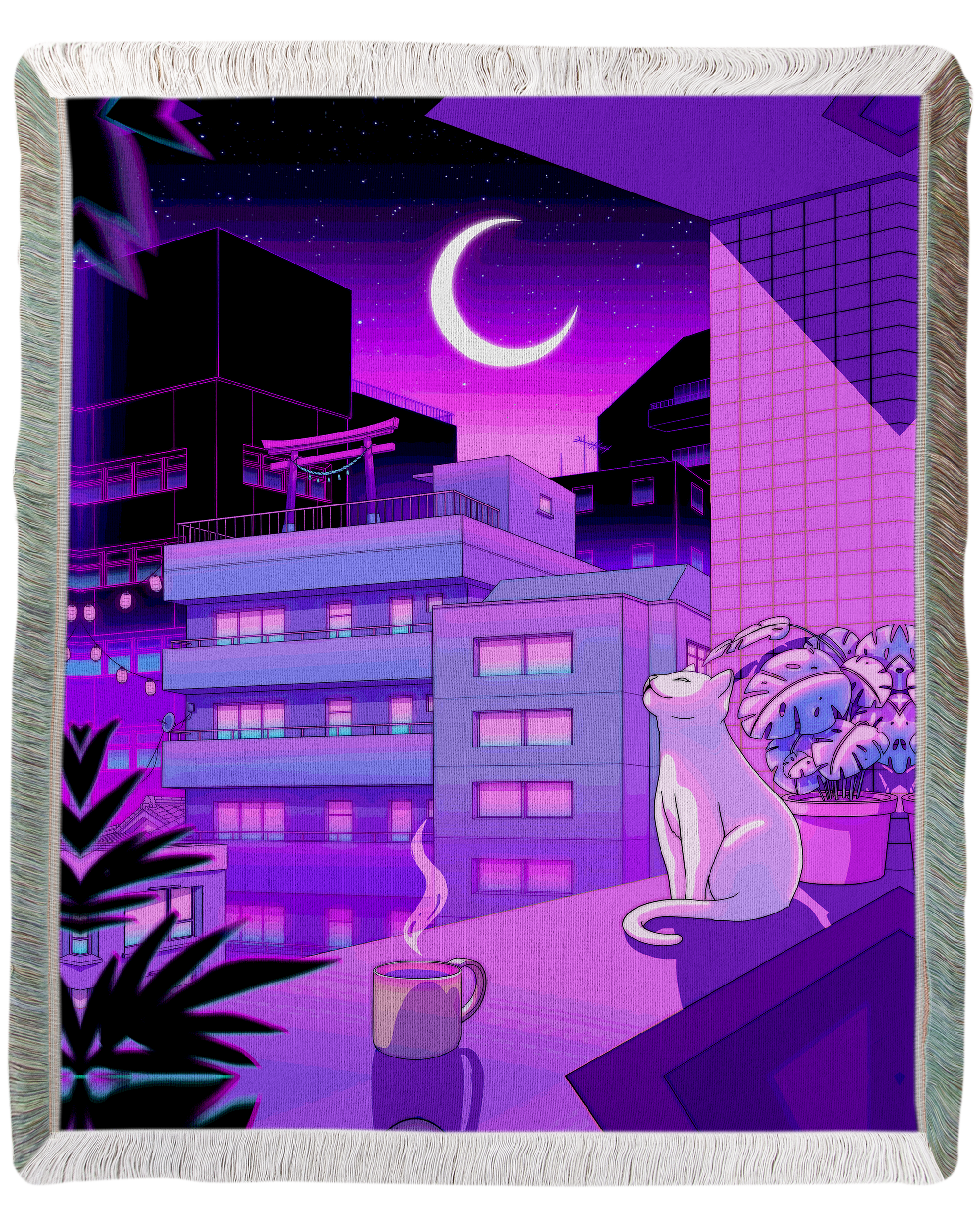 City Nights Woven Blanket
