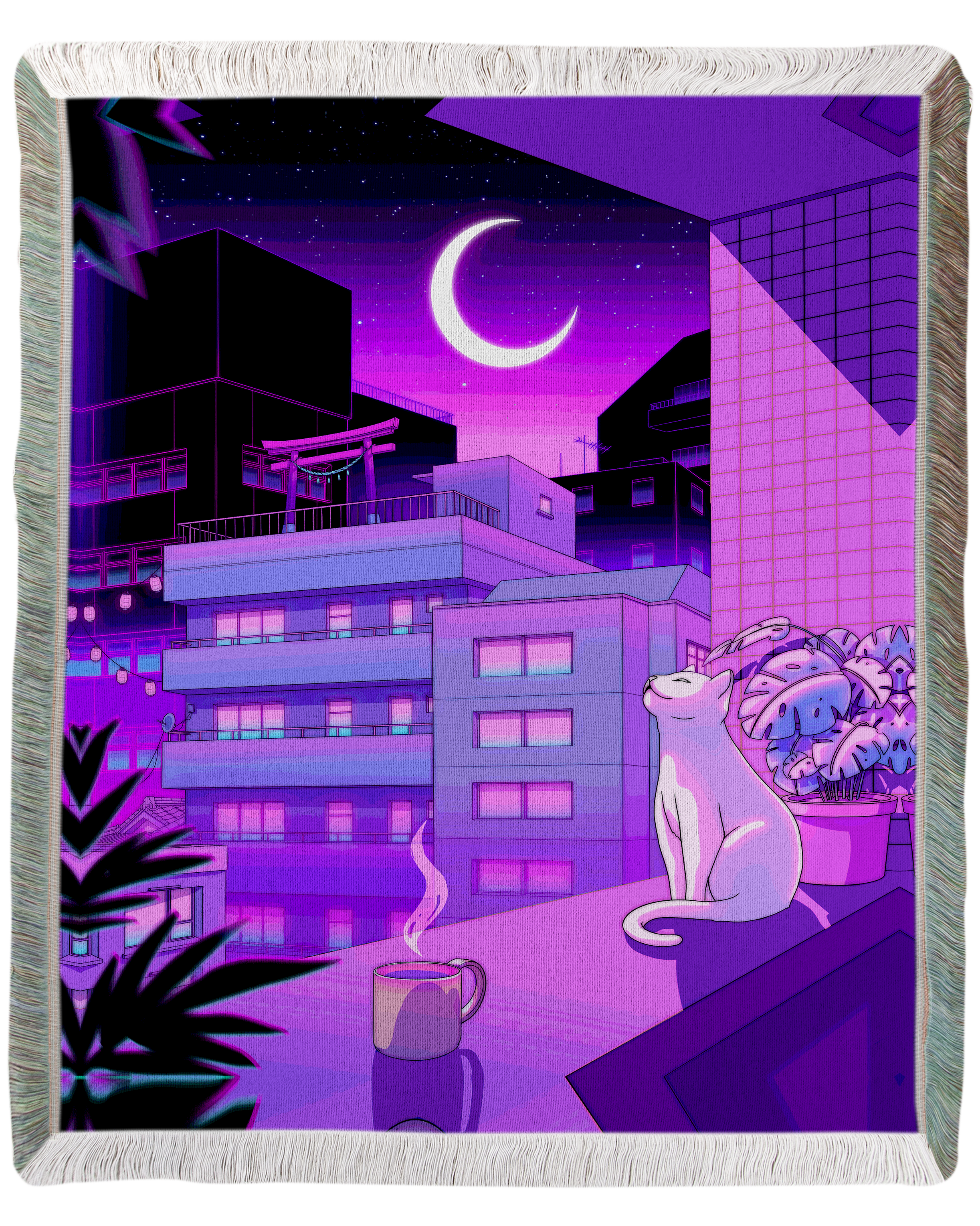 City Nights Woven Blanket